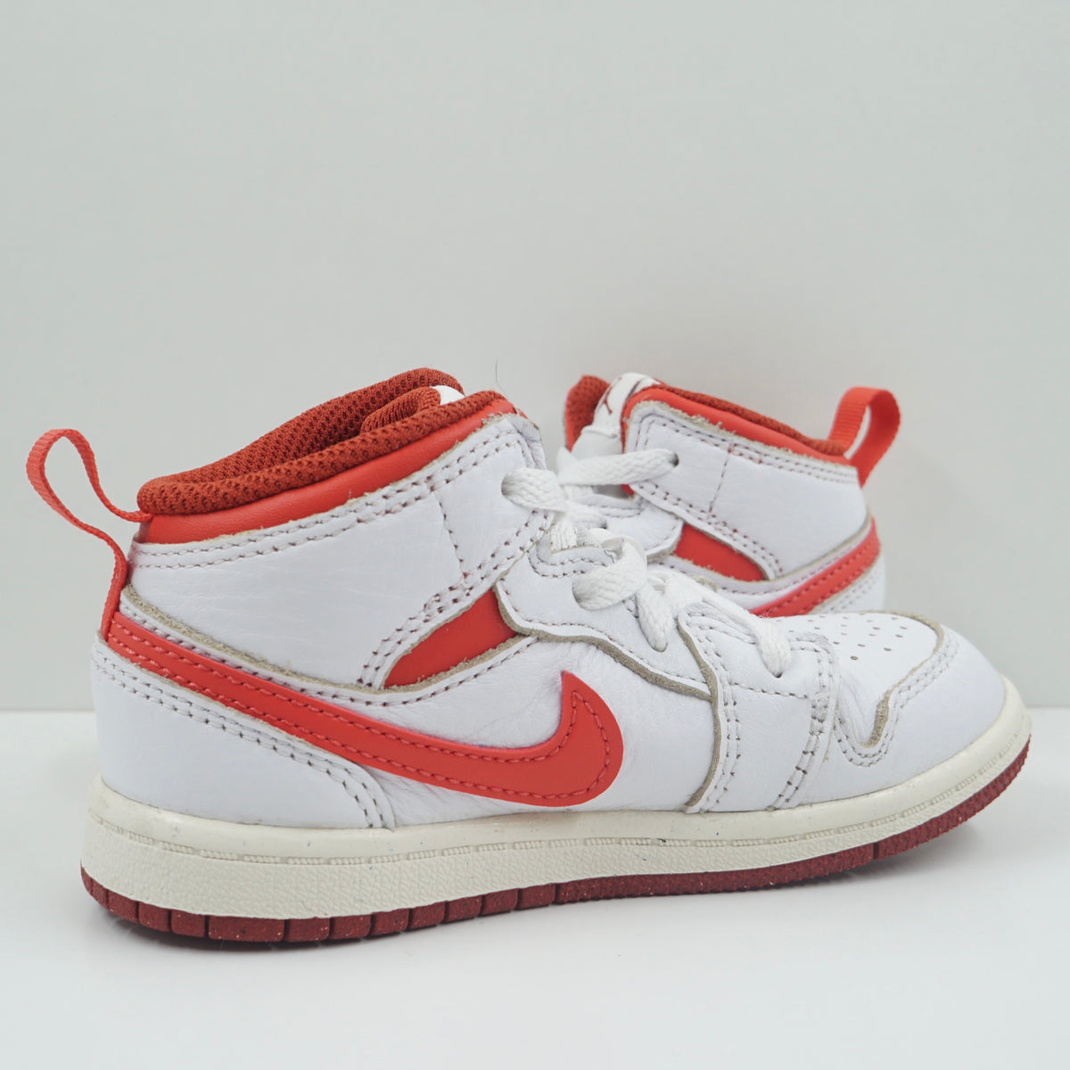 Jordan 1 Mid SE White Dune Red Sail Lobster (TD)