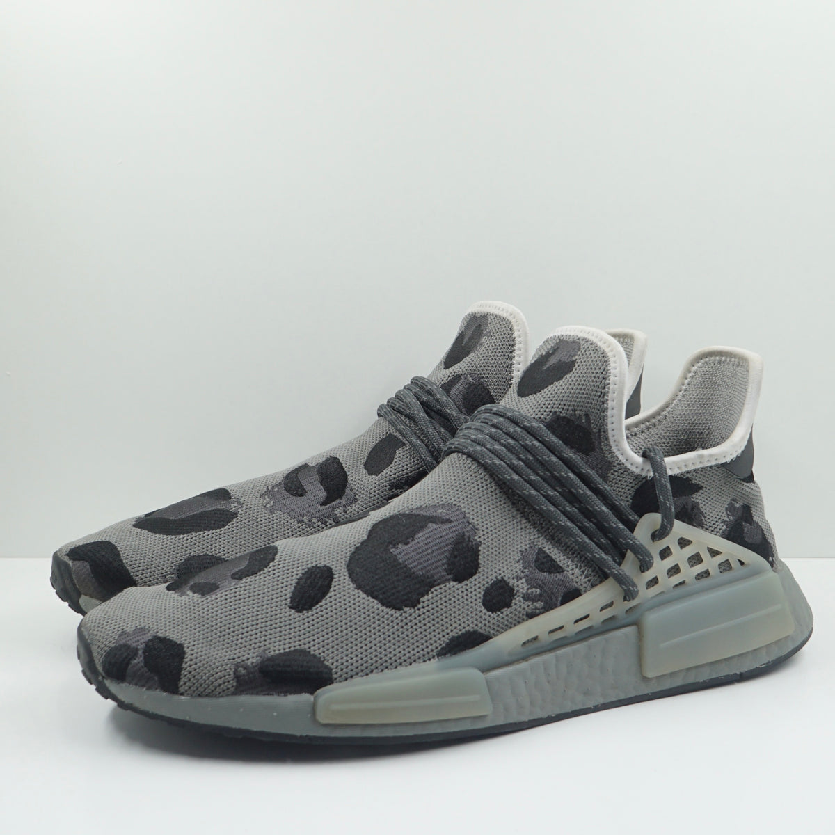 Adidas NMD Hu Pharrell Animal Print Ash Grey