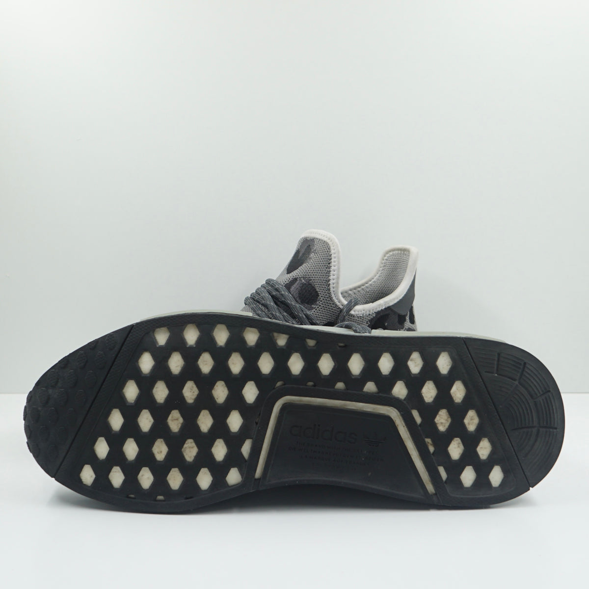 Adidas NMD Hu Pharrell Animal Print Ash Grey
