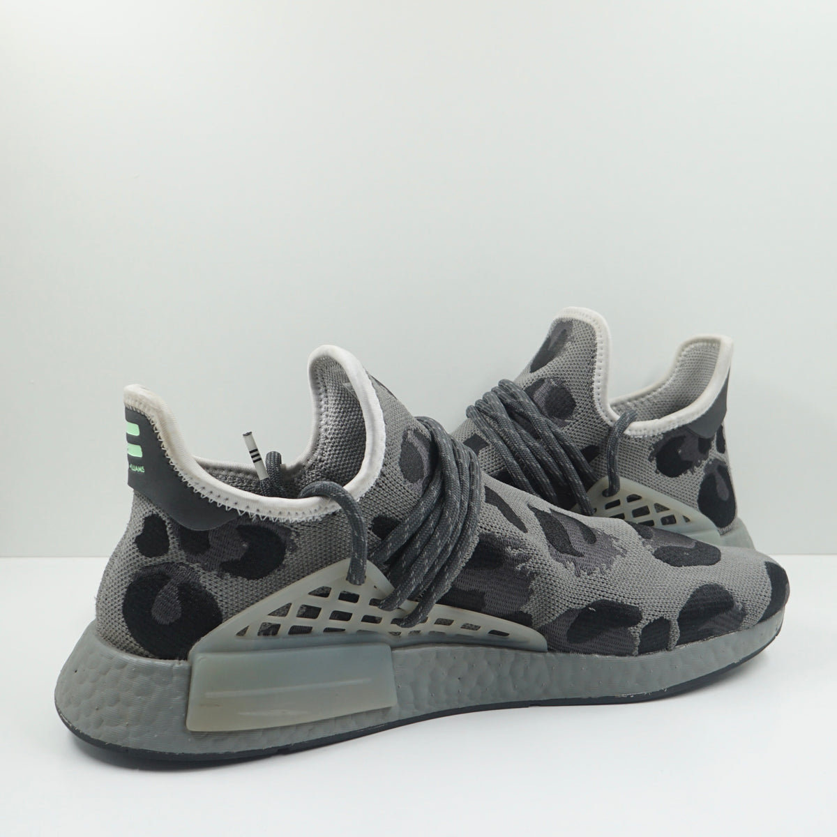 Adidas NMD Hu Pharrell Animal Print Ash Grey