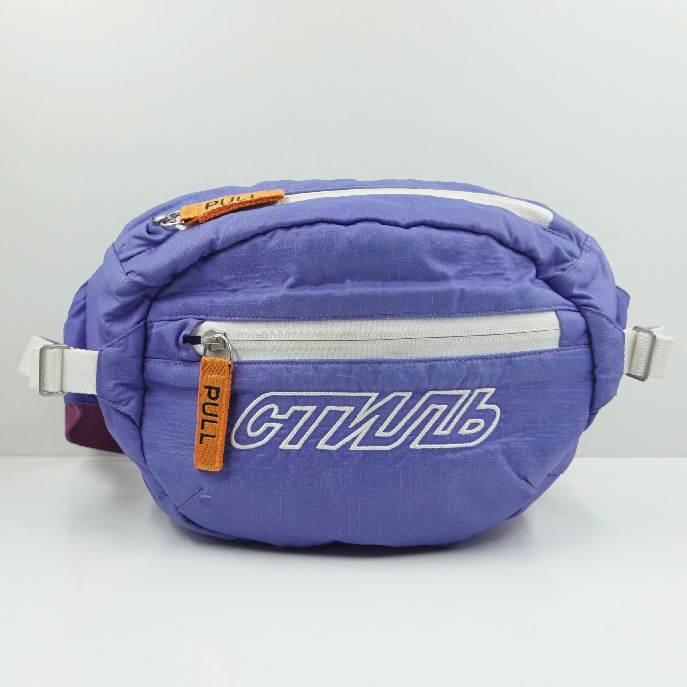 Heron Preston CTNMB Purple Shoulder Bag