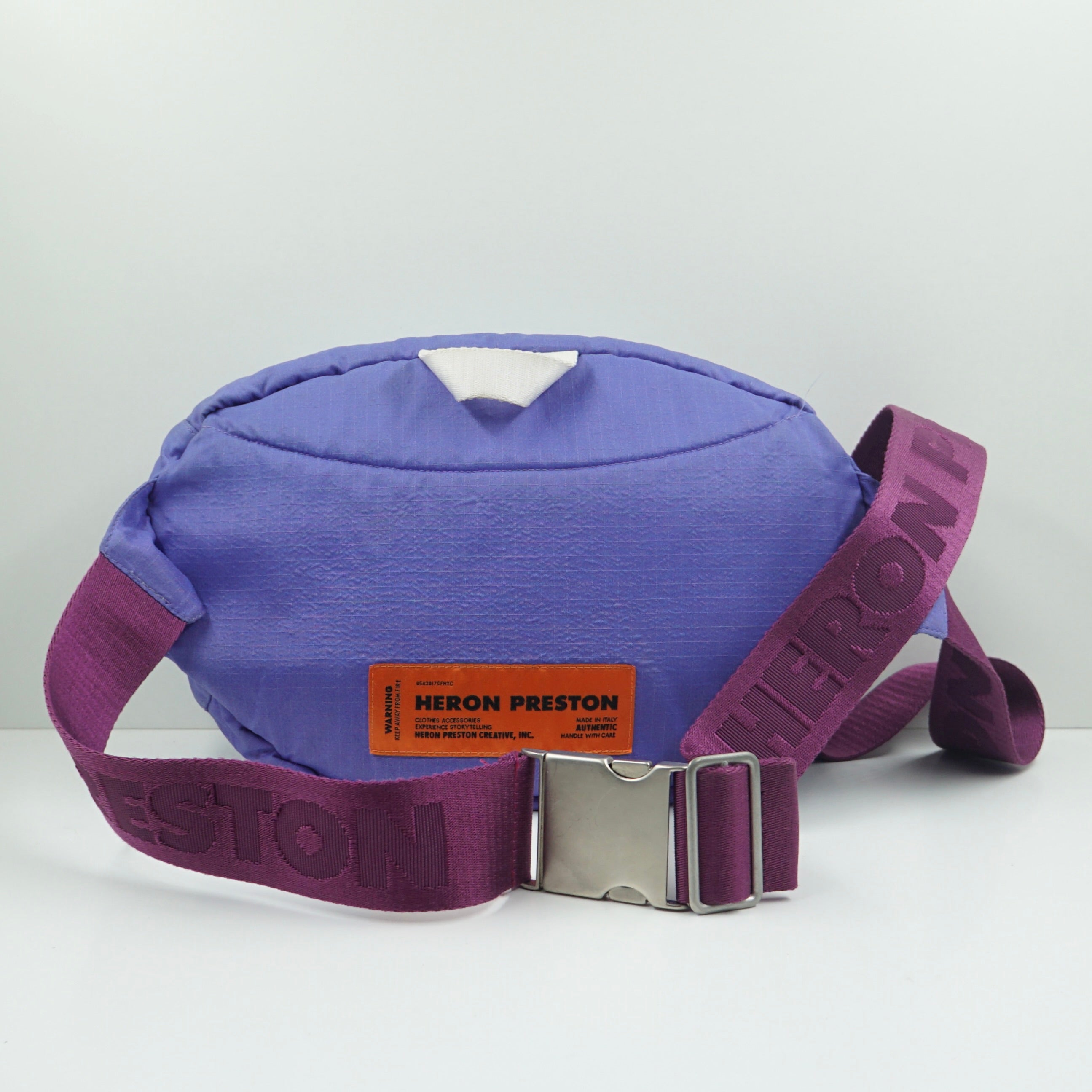 Heron Preston CTNMB Purple Shoulder Bag