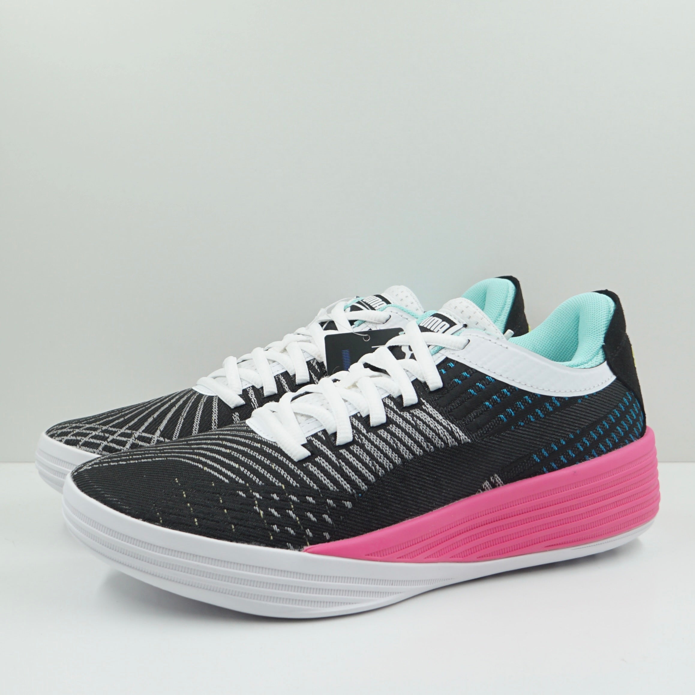 Puma Clyde All-Pro Black Luminous Pink