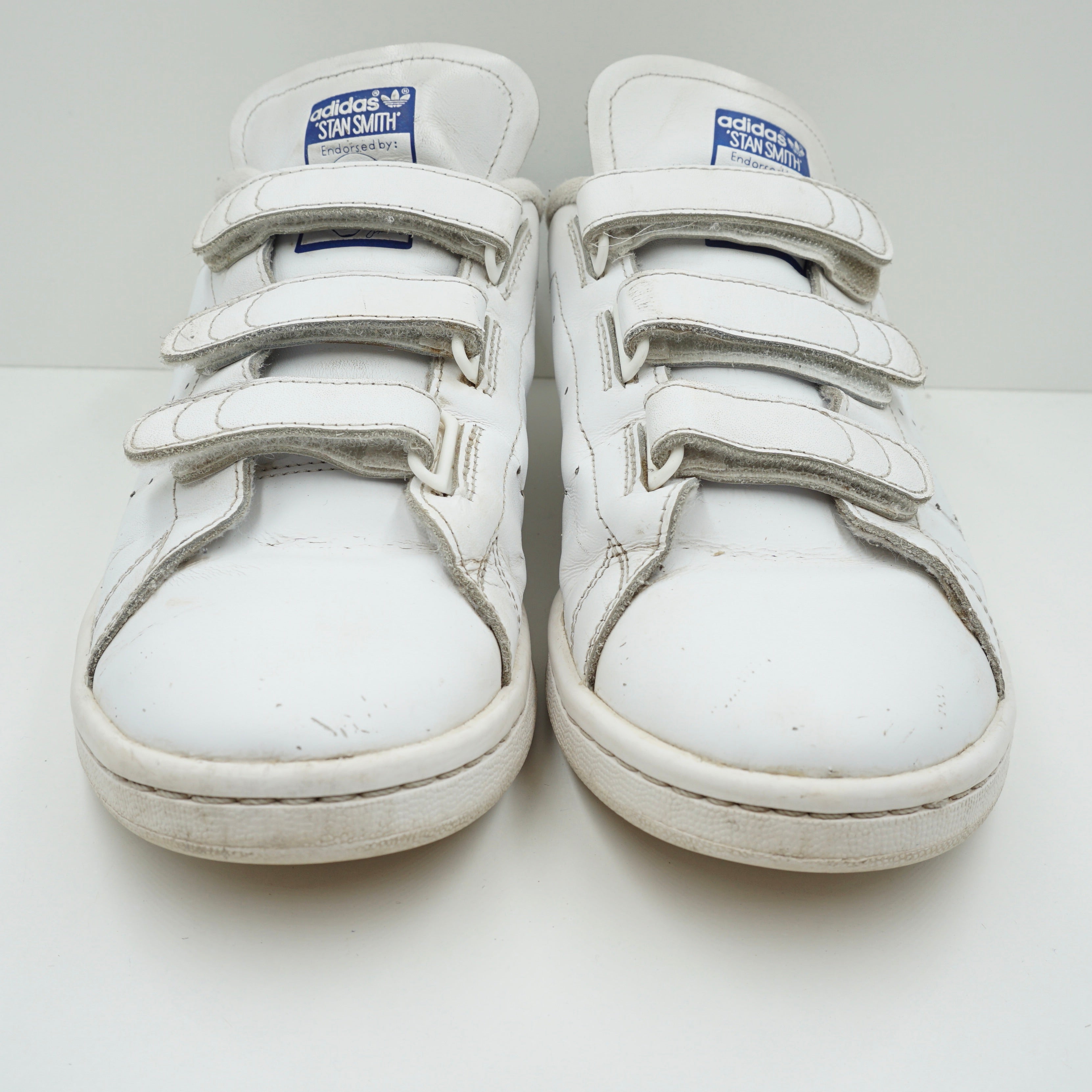 Adidas Stan Smith Velcro Cloud White Collegiate Royal