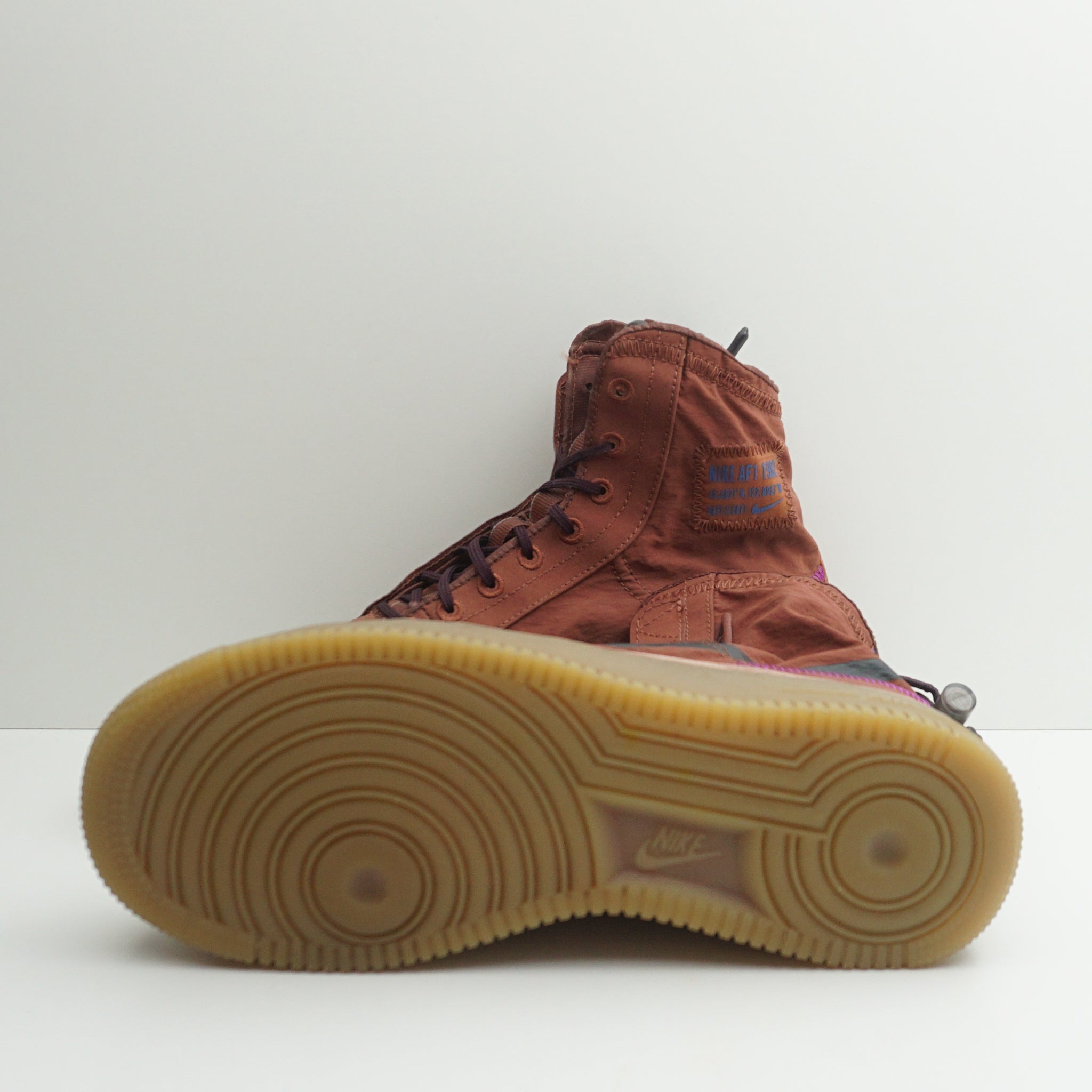 Nike Air Force 1 Shell Burgundy Ash (W)