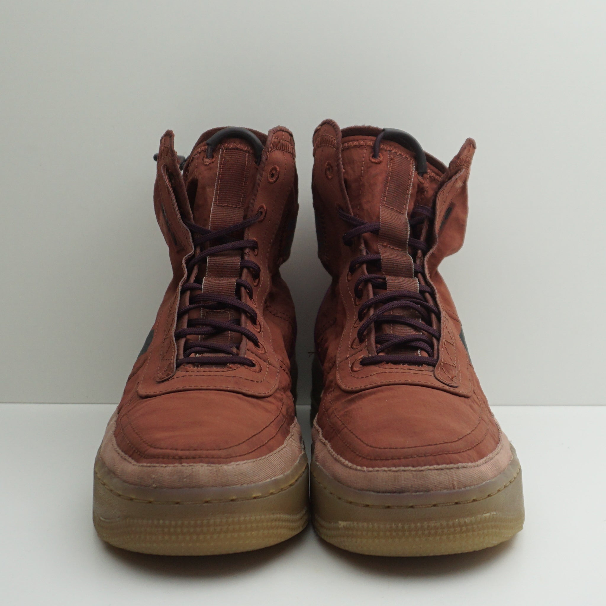 Nike Air Force 1 Shell Burgundy Ash (W)