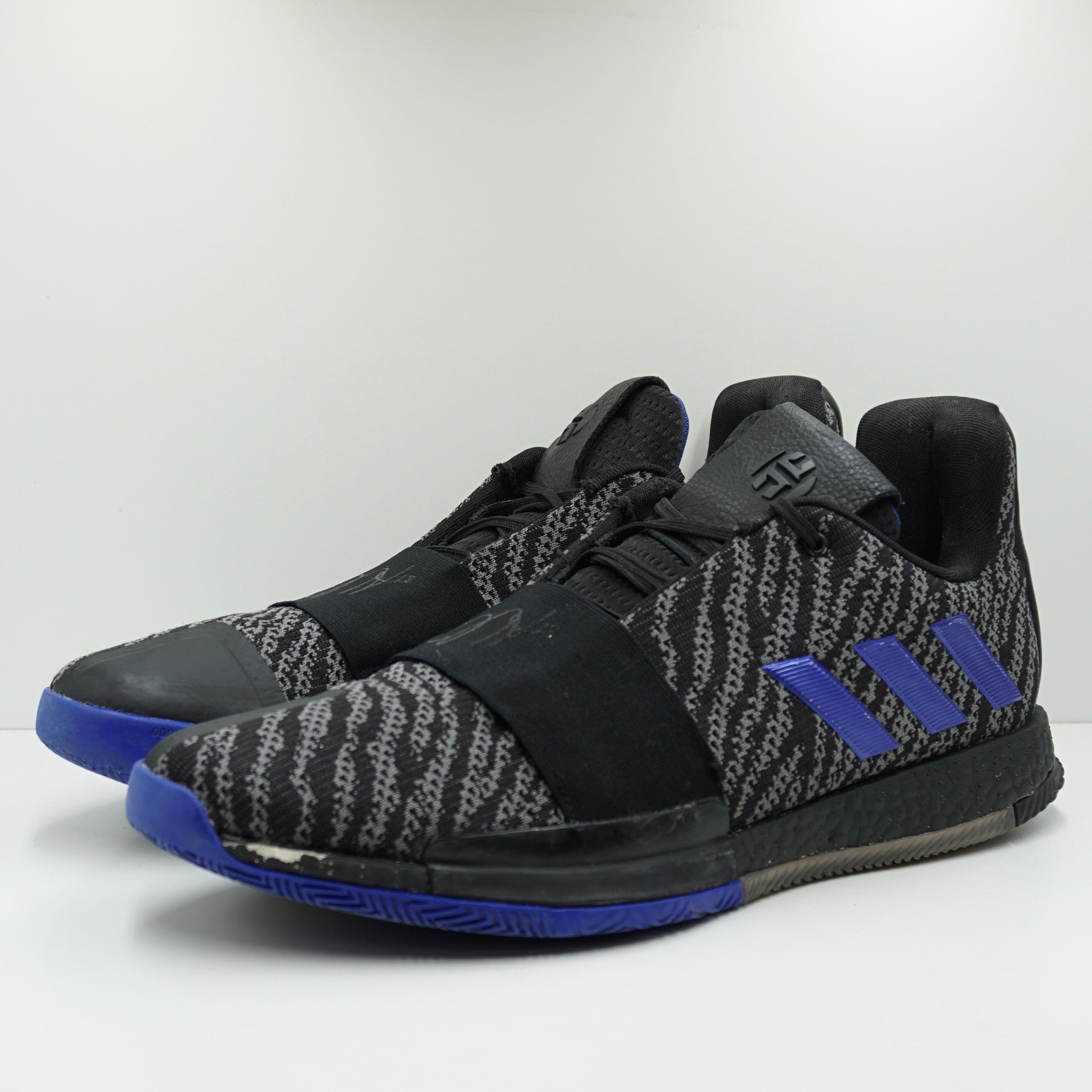 Adidas Harden Vol. 3 Core Black Active Blue