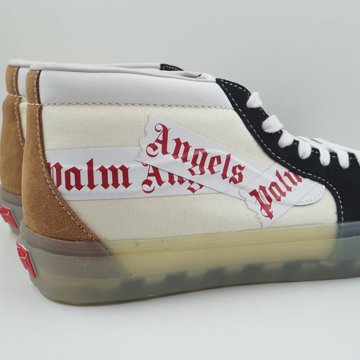 Vans Vault Sk8-Mid LX Palm Angels Black White Beige