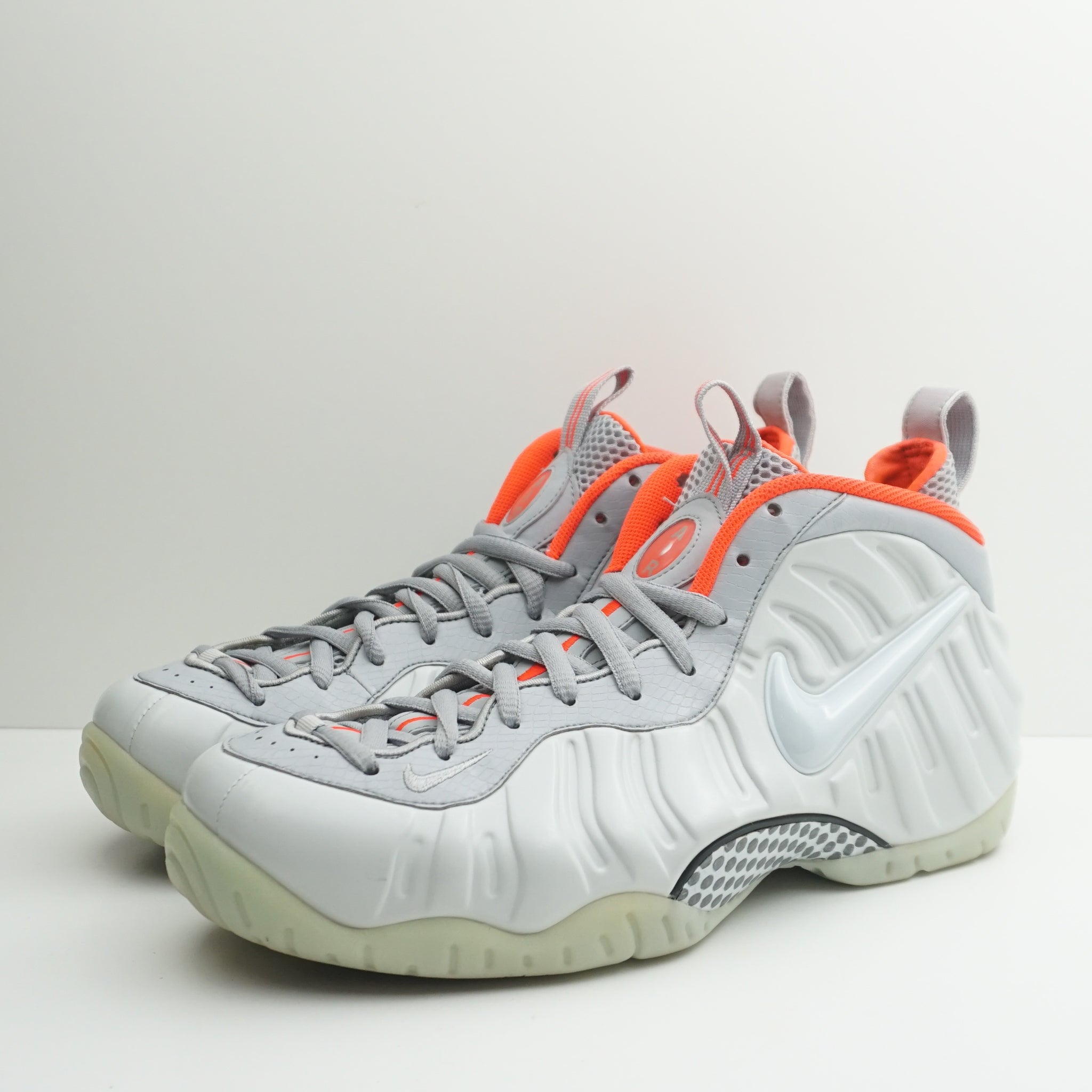 Grey and hotsell orange foamposites