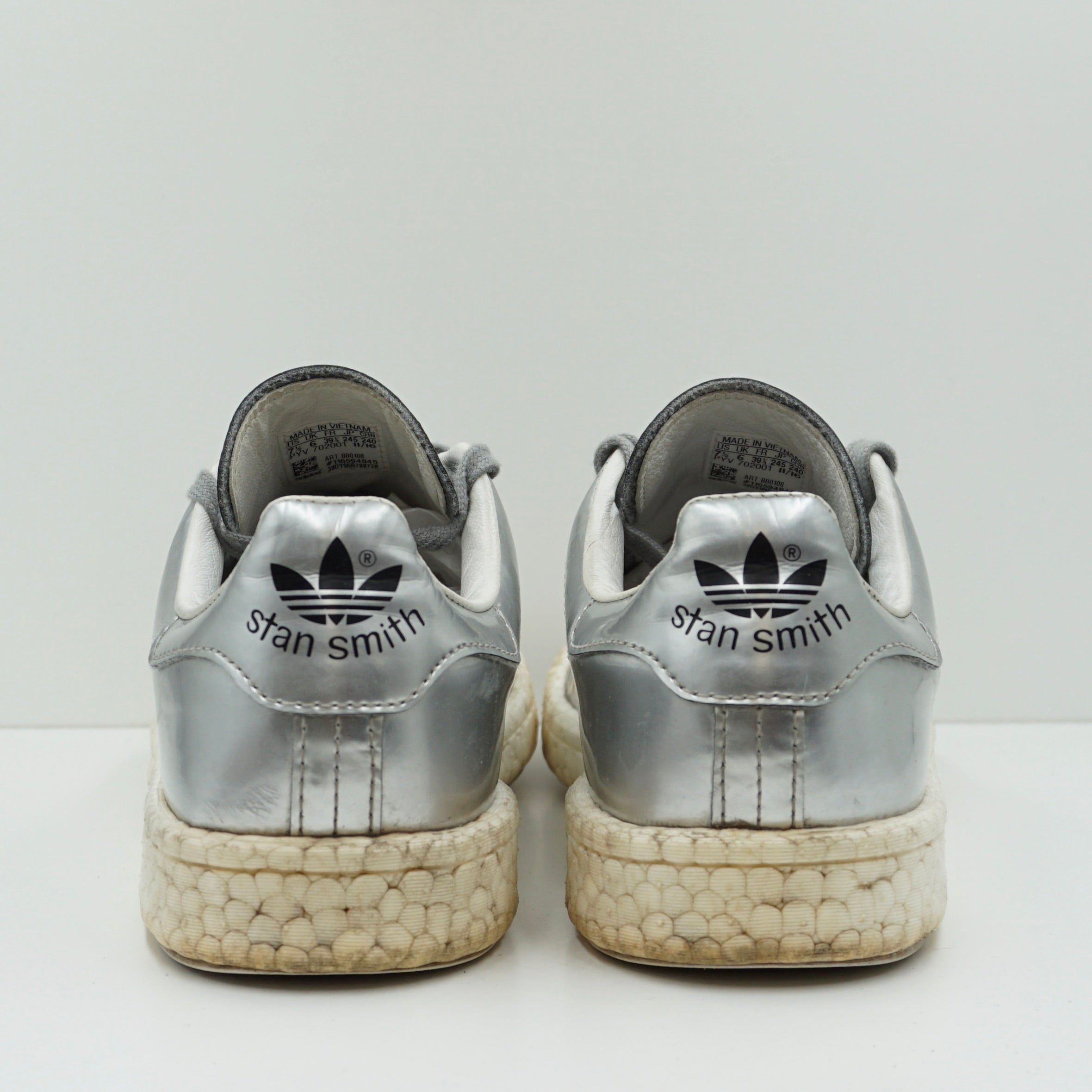 Adidas Stan Smith Boost Metallic Silver (W)
