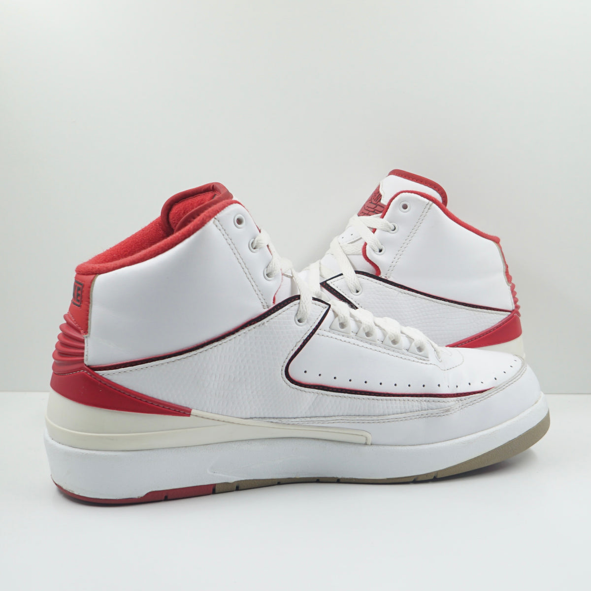 Jordan 2 Retro White Red (2014)