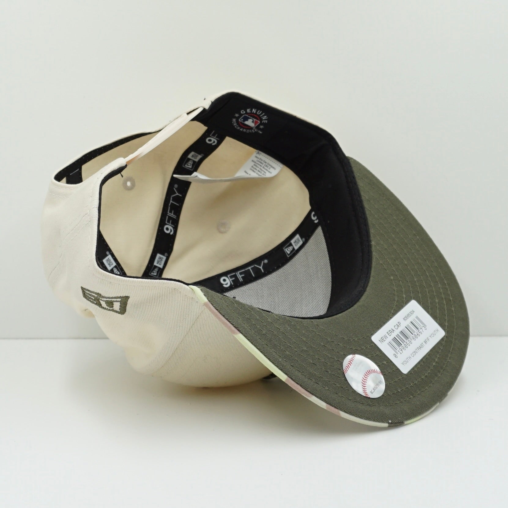 New Era New York Yankees Beige Camo Snapback (Youth)