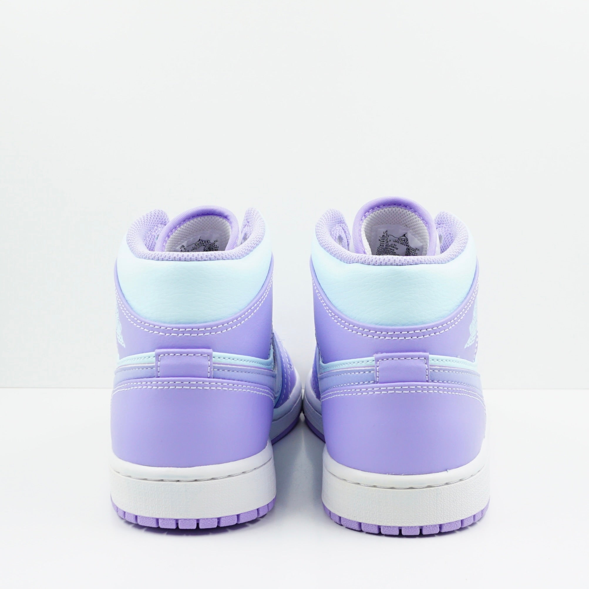Jordan 1 Mid Purple Aqua