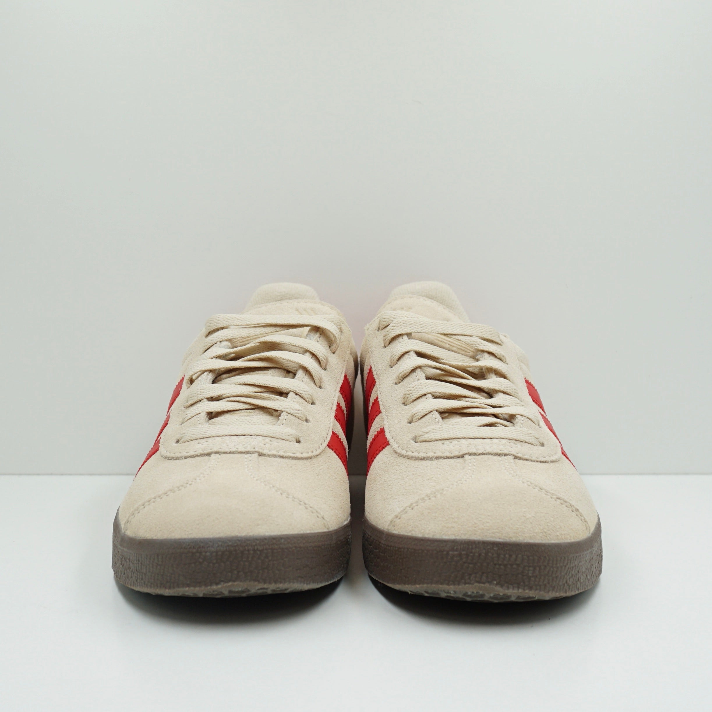 Adidas Gazelle Sand Strata Better Scarlet Cloud White