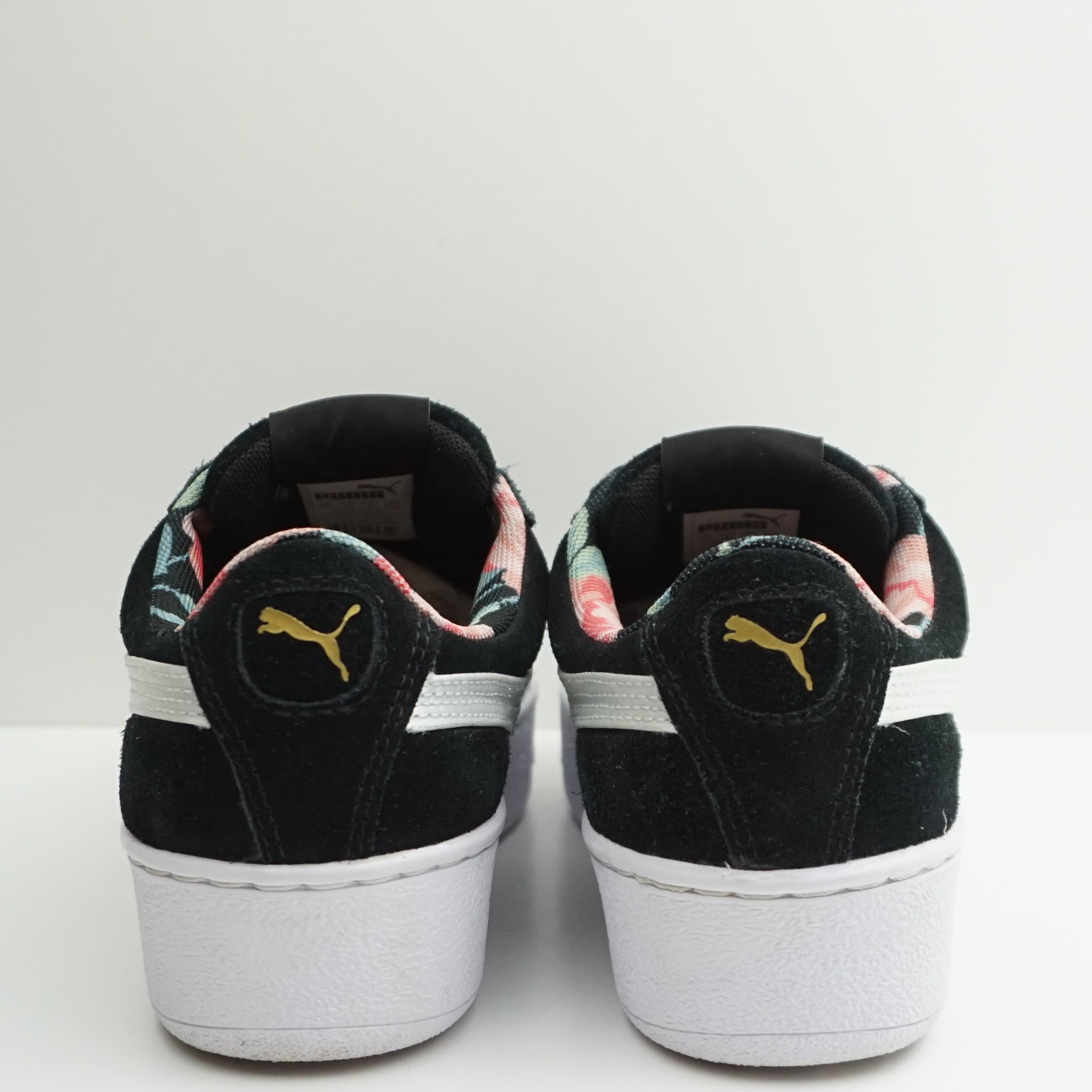 Puma Vikky Platform Black Floral (W)
