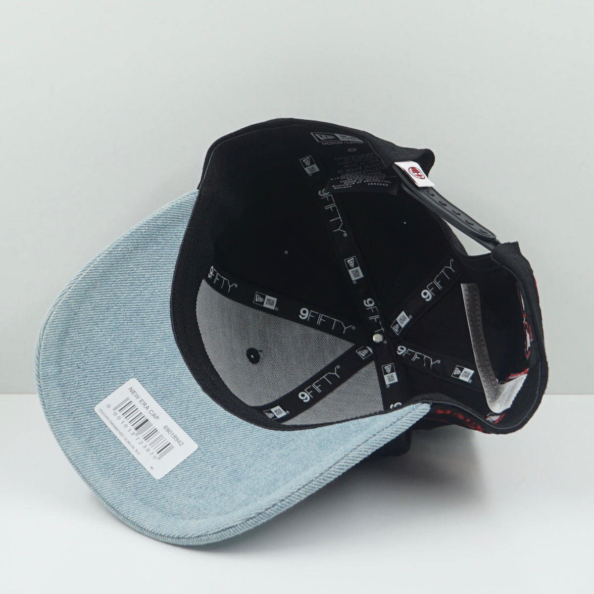 New Era AC Milan Black & Denim Snapback Cap