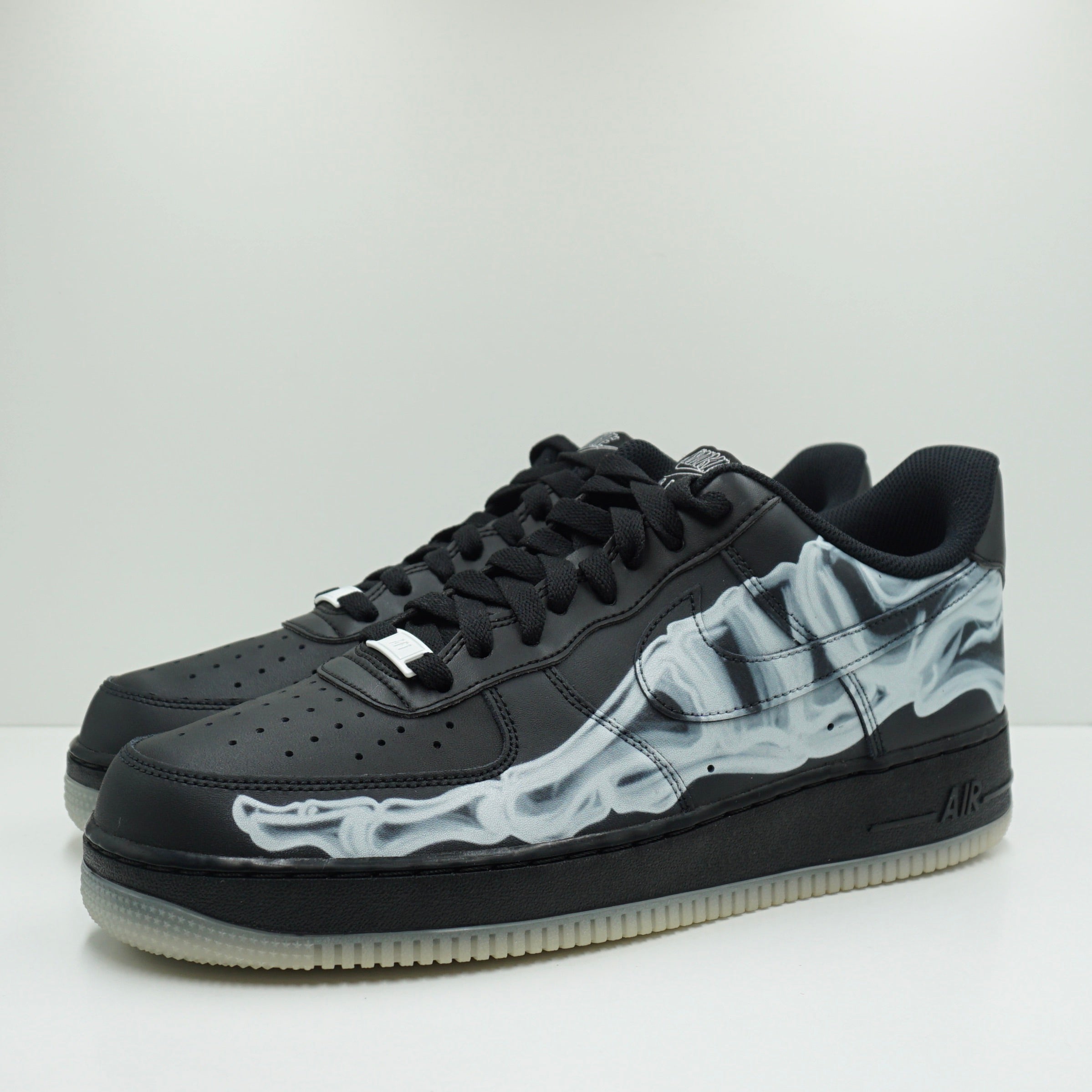 Nike Air Force 1 Low Black Skeleton Halloween (2019)