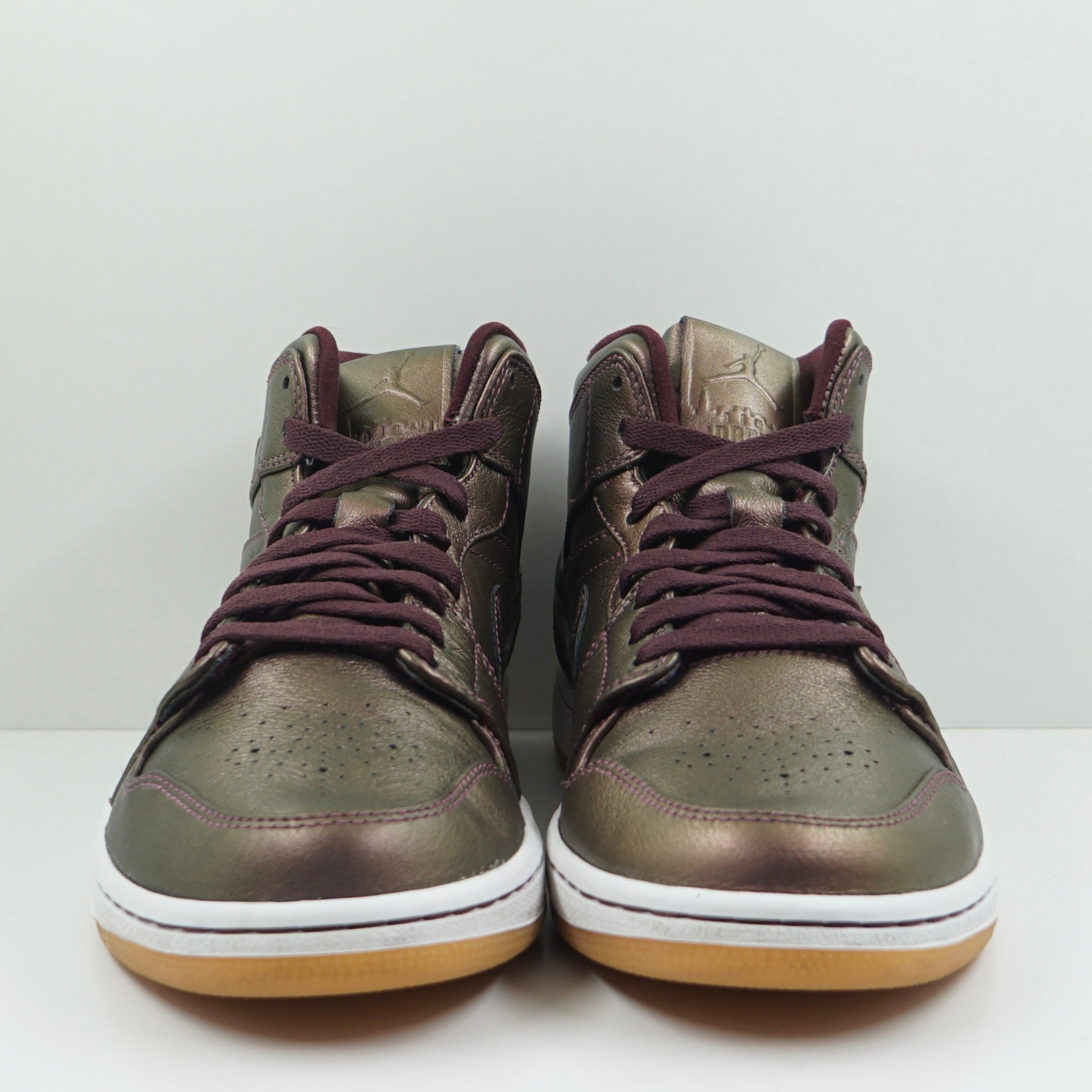 Jordan 1 Mid Nouveau Deep Burgundy Gum