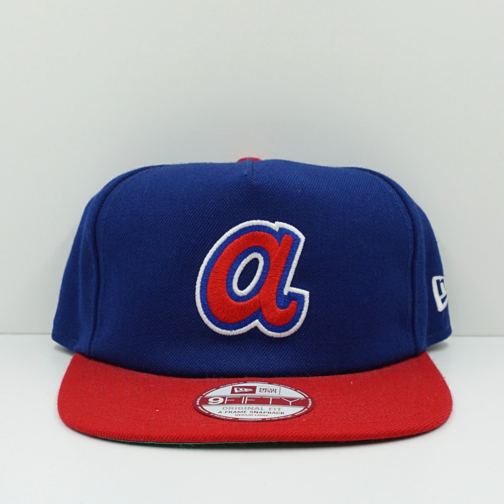 New Era Atlanta Braves Retro Ball Cap Snapback Cap