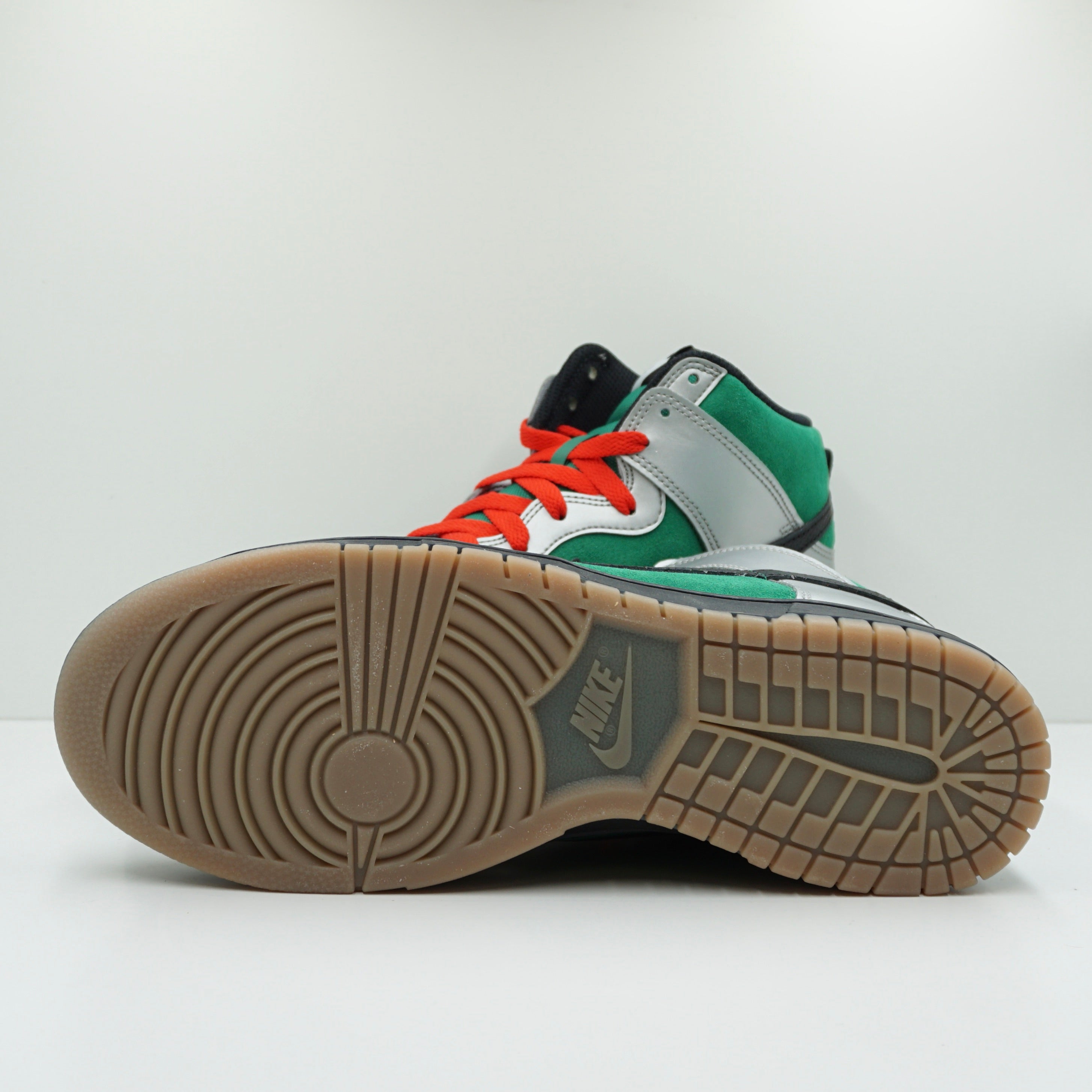 Nike Dunk High By You Silver Green Black
