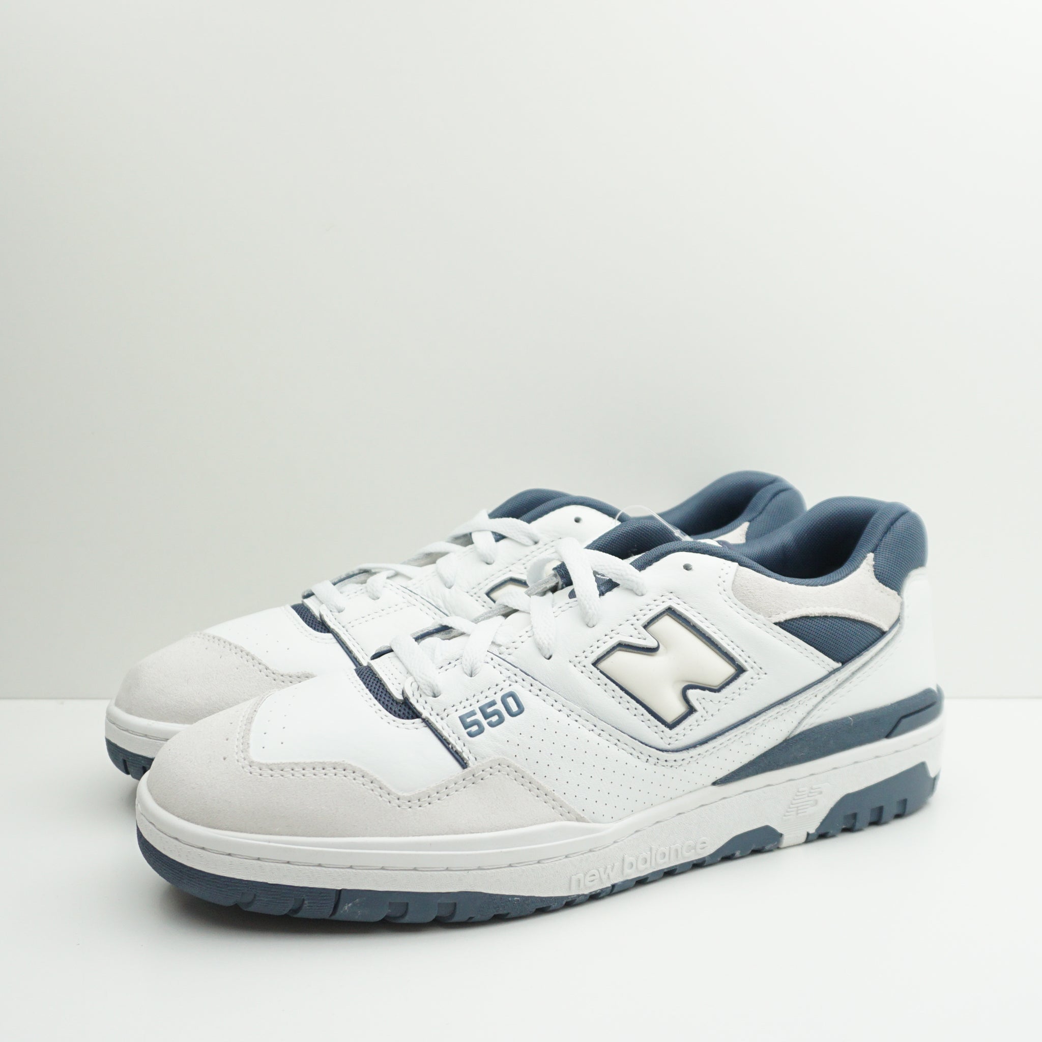New Balance 550 White Dusty Blue