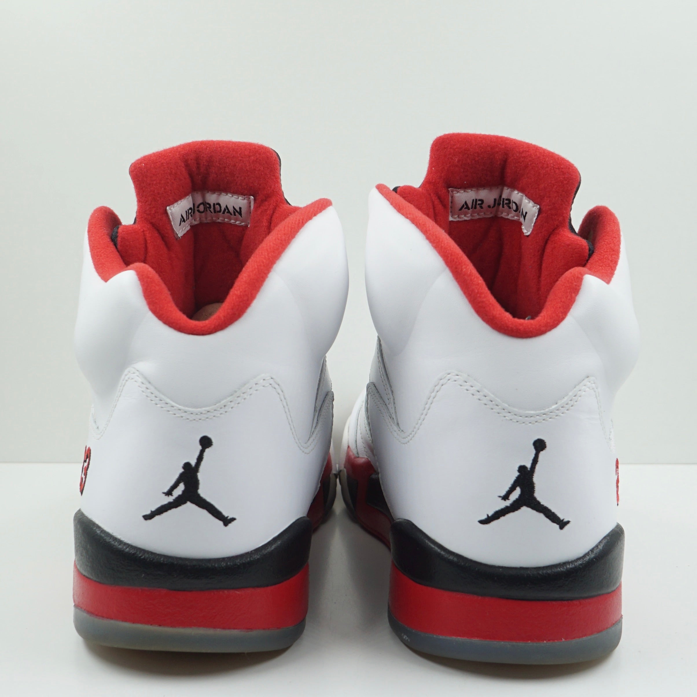 Jordan 5 Retro Fire Red Black Tongue (2013)
