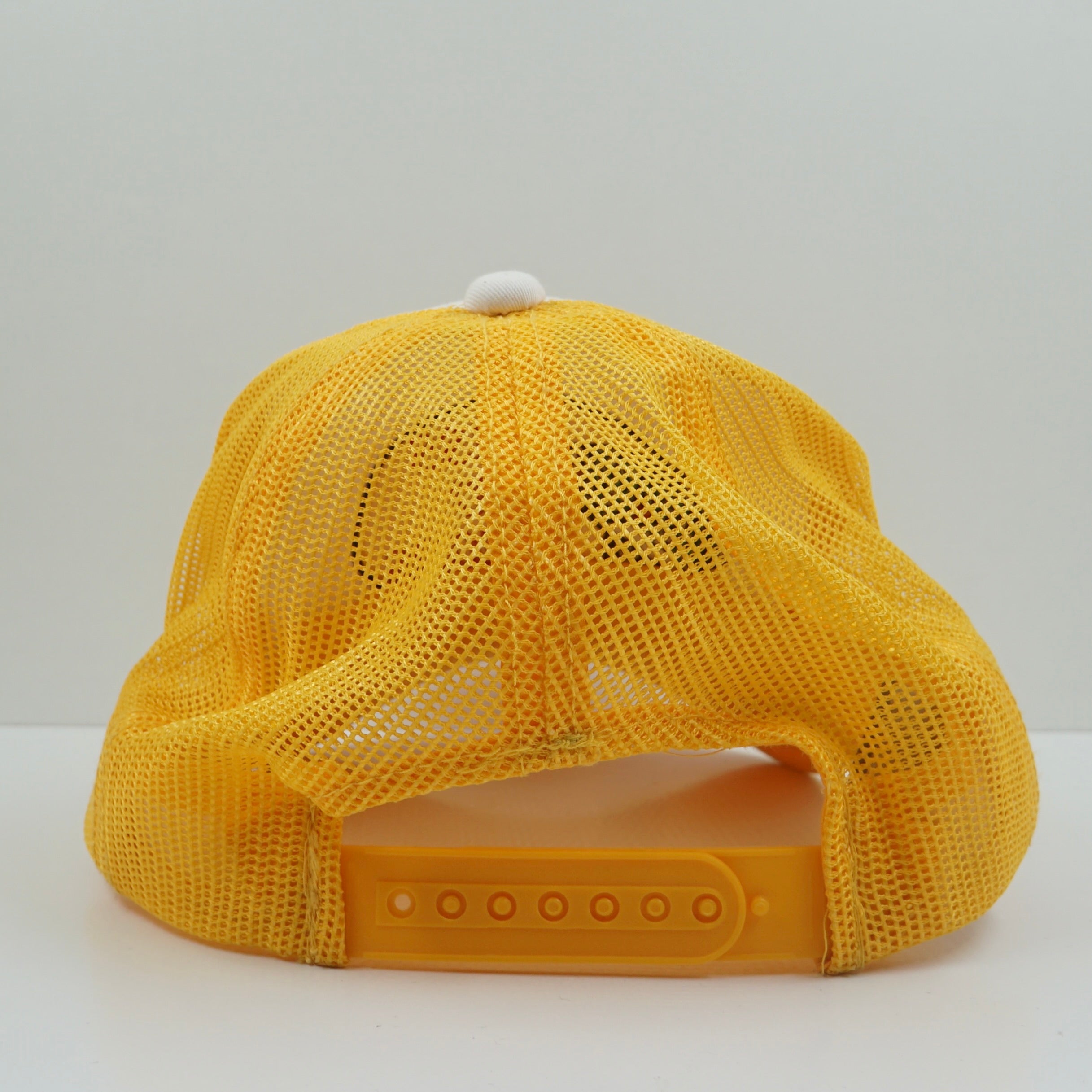 Bass Pro Shop Yellow Trucker Snapback Cap