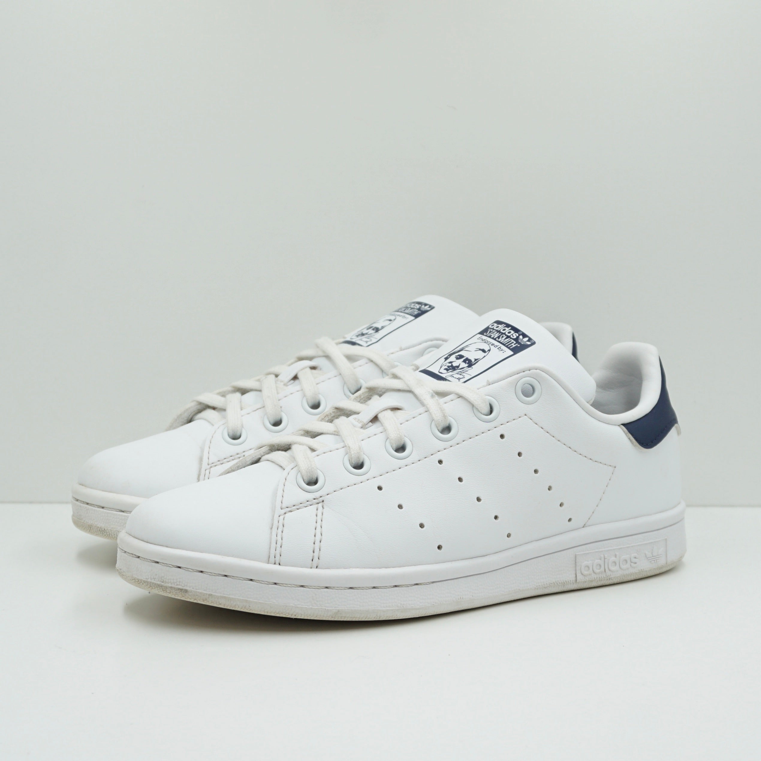Adidas Stan Smith Cloud White Dark Blue (GS)