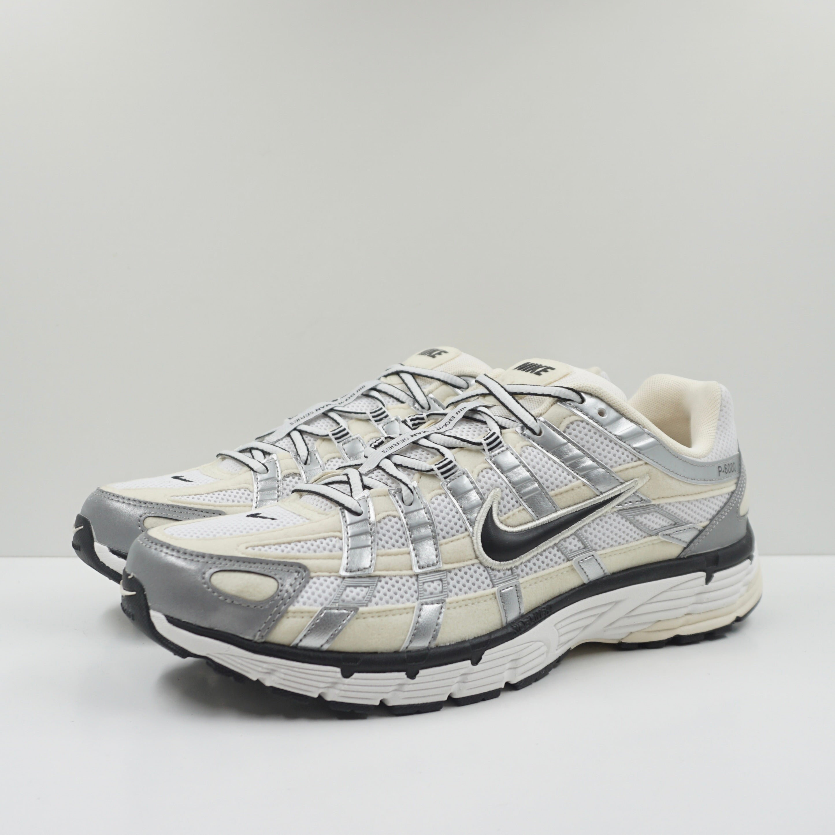 Nike P-6000 Coconut Milk Metallic Silver (W)
