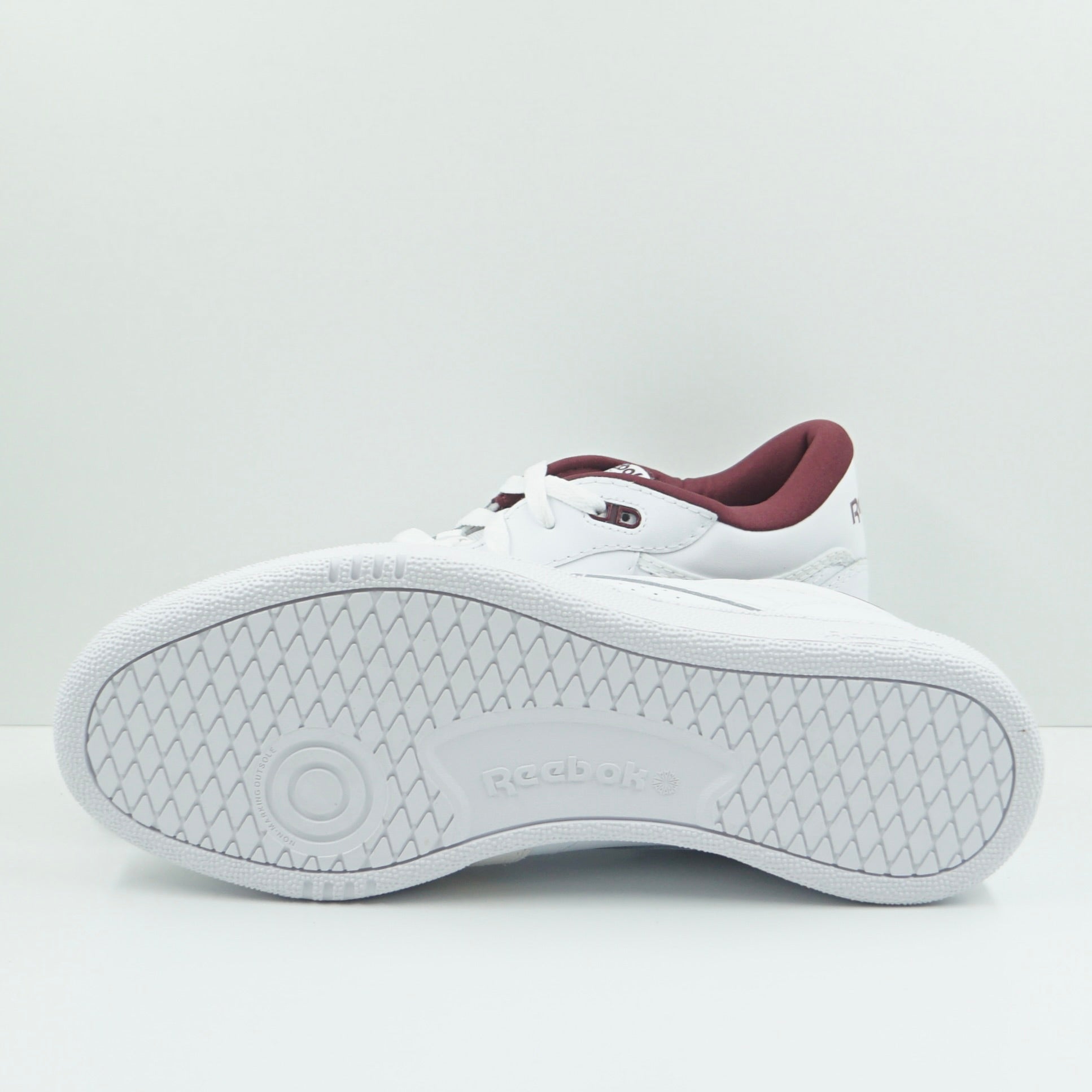 Reebok Club C Mid II White Maroon