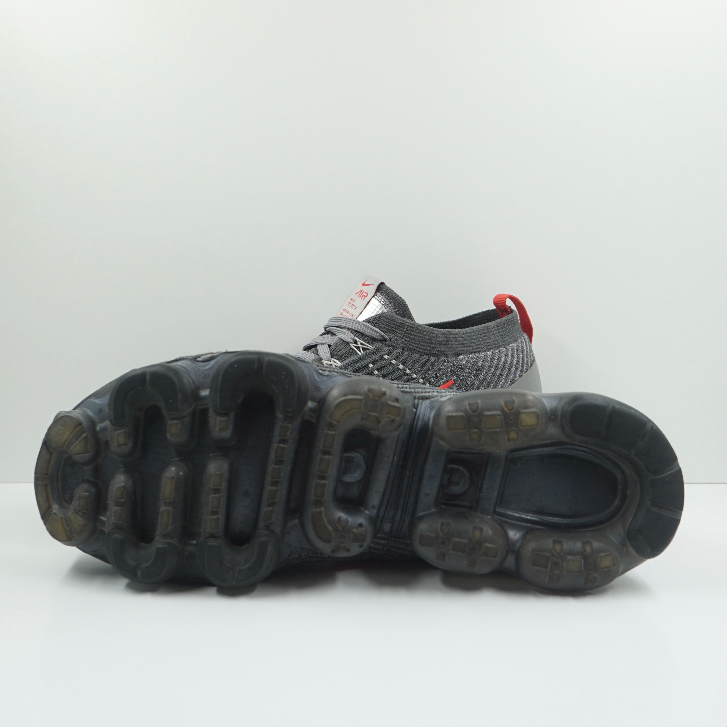 Nike Air VaporMax Flyknit 3 Grey Track Red