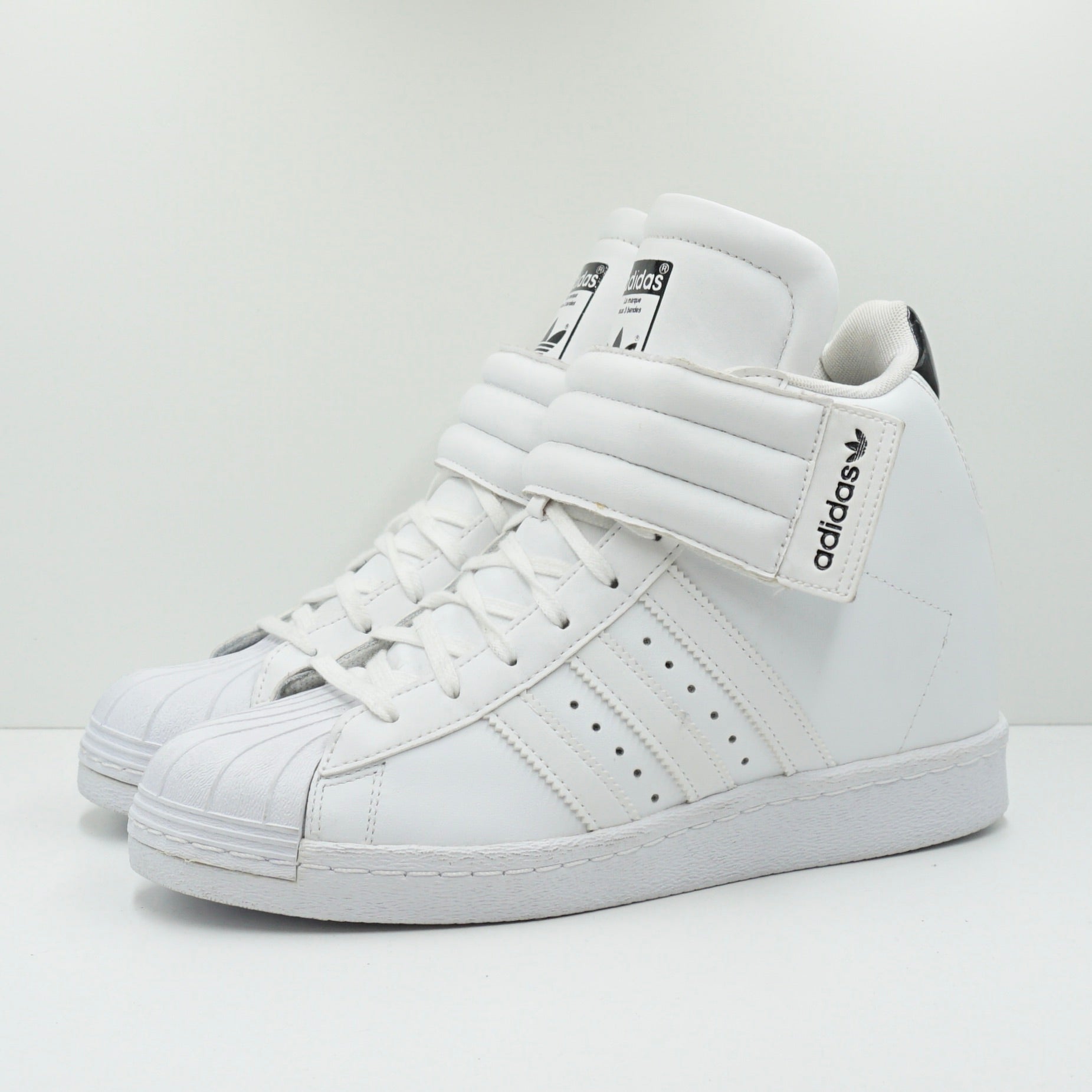 Adidas Super White Leather Up Strap (W)