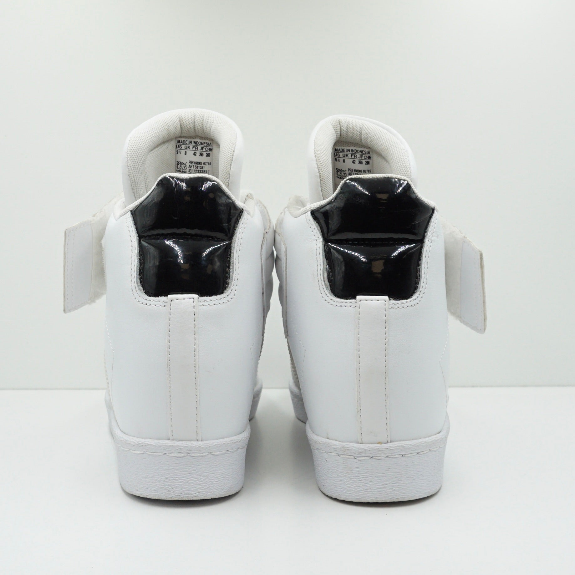 Adidas Super White Leather Up Strap (W)