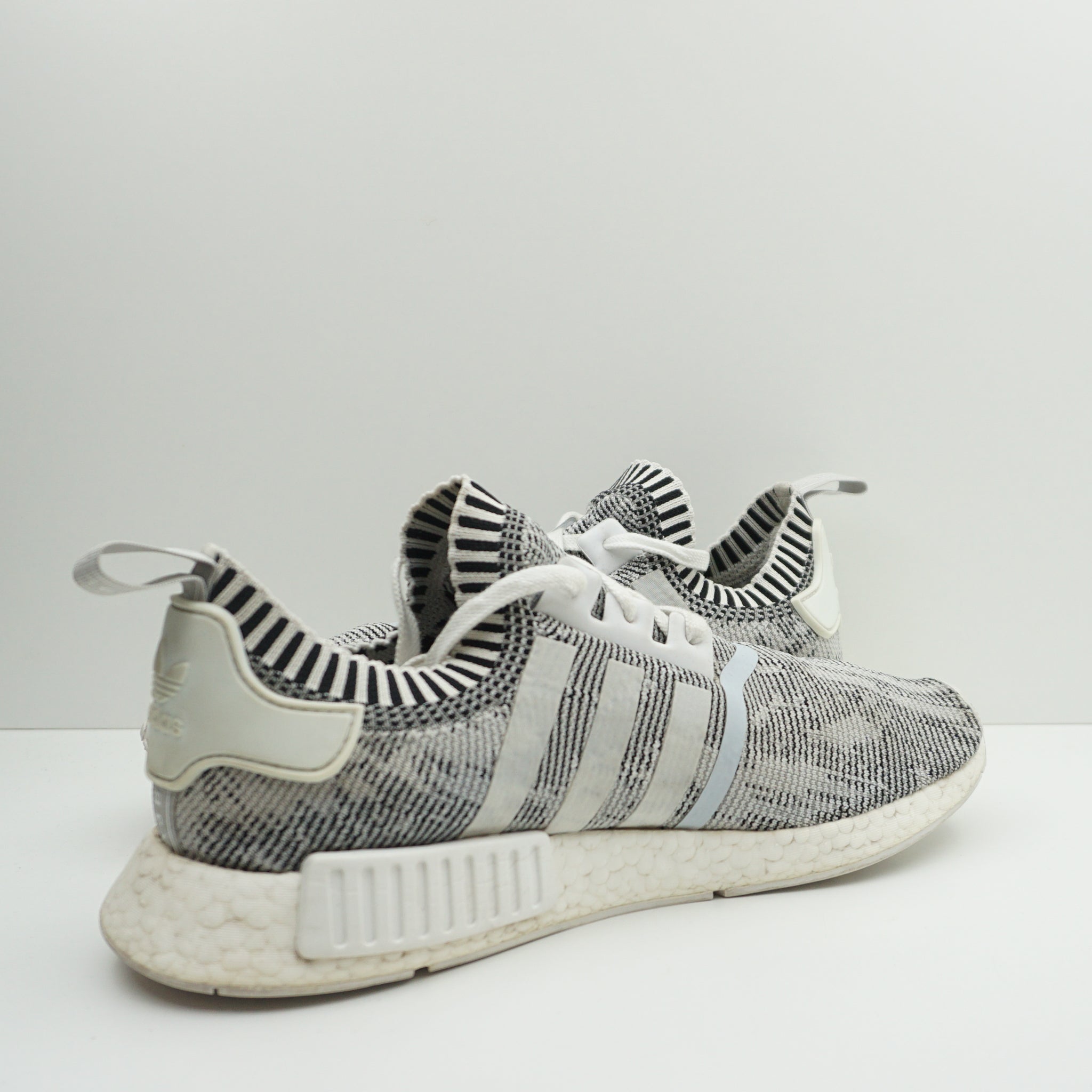 Adidas NMD R1 Glitch Camo White Black