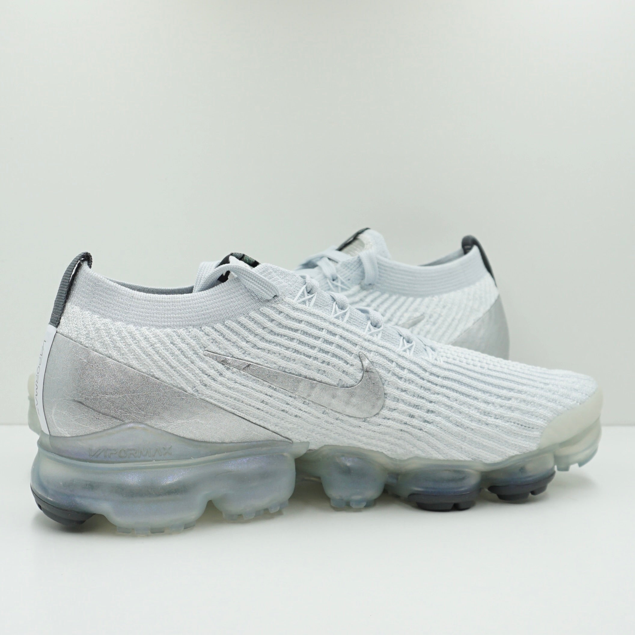 Nike Air VaporMax Flyknit 3 White Reflect Silver