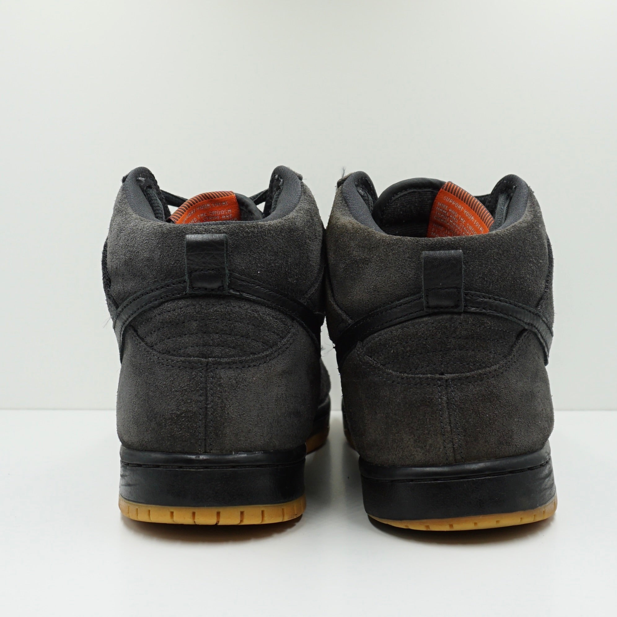 Nike SB Dunk High Pro Orange Label Smoke Grey