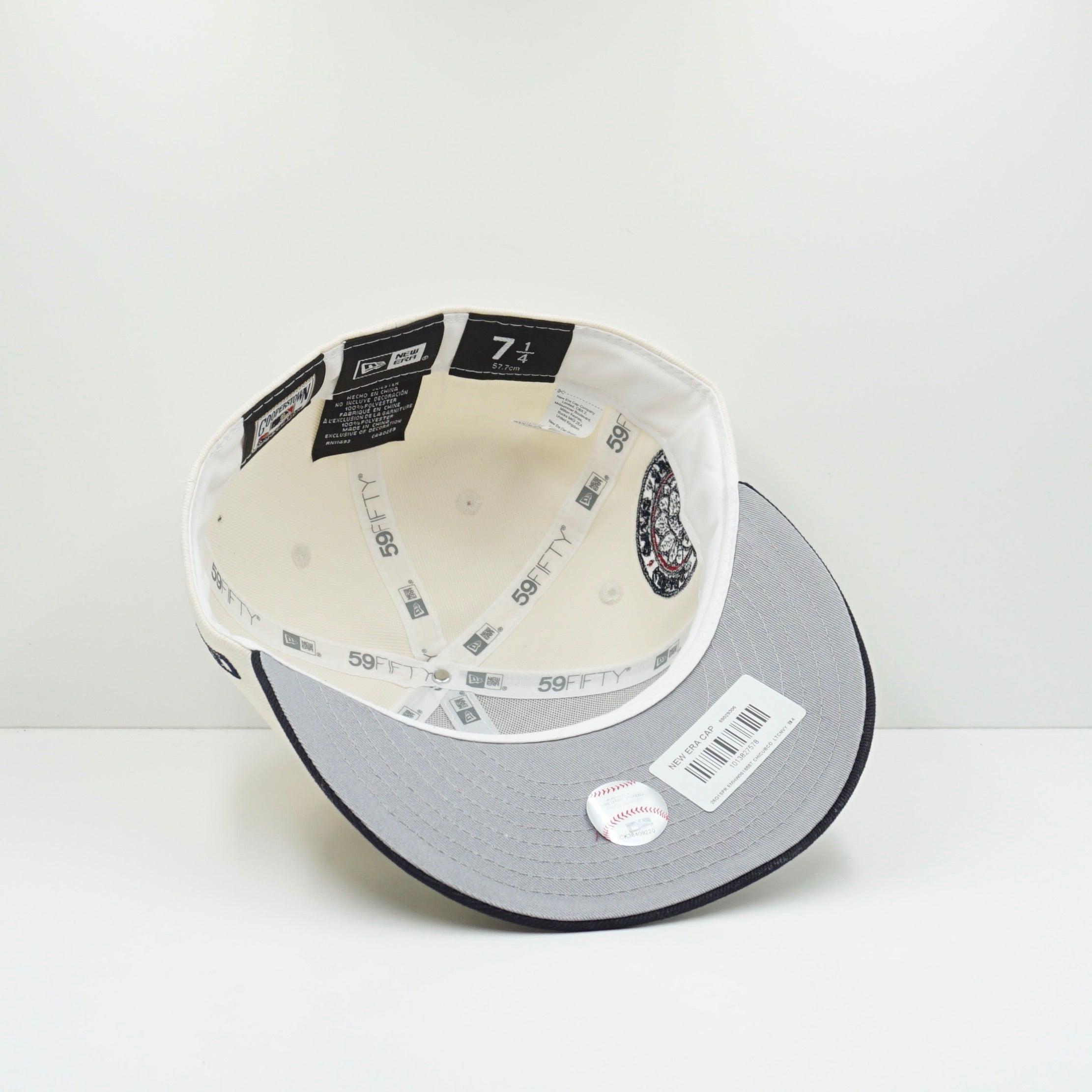 New Era Cooperstown Chicago Cubs Chi Town Beige Low Profile Fitted Cap