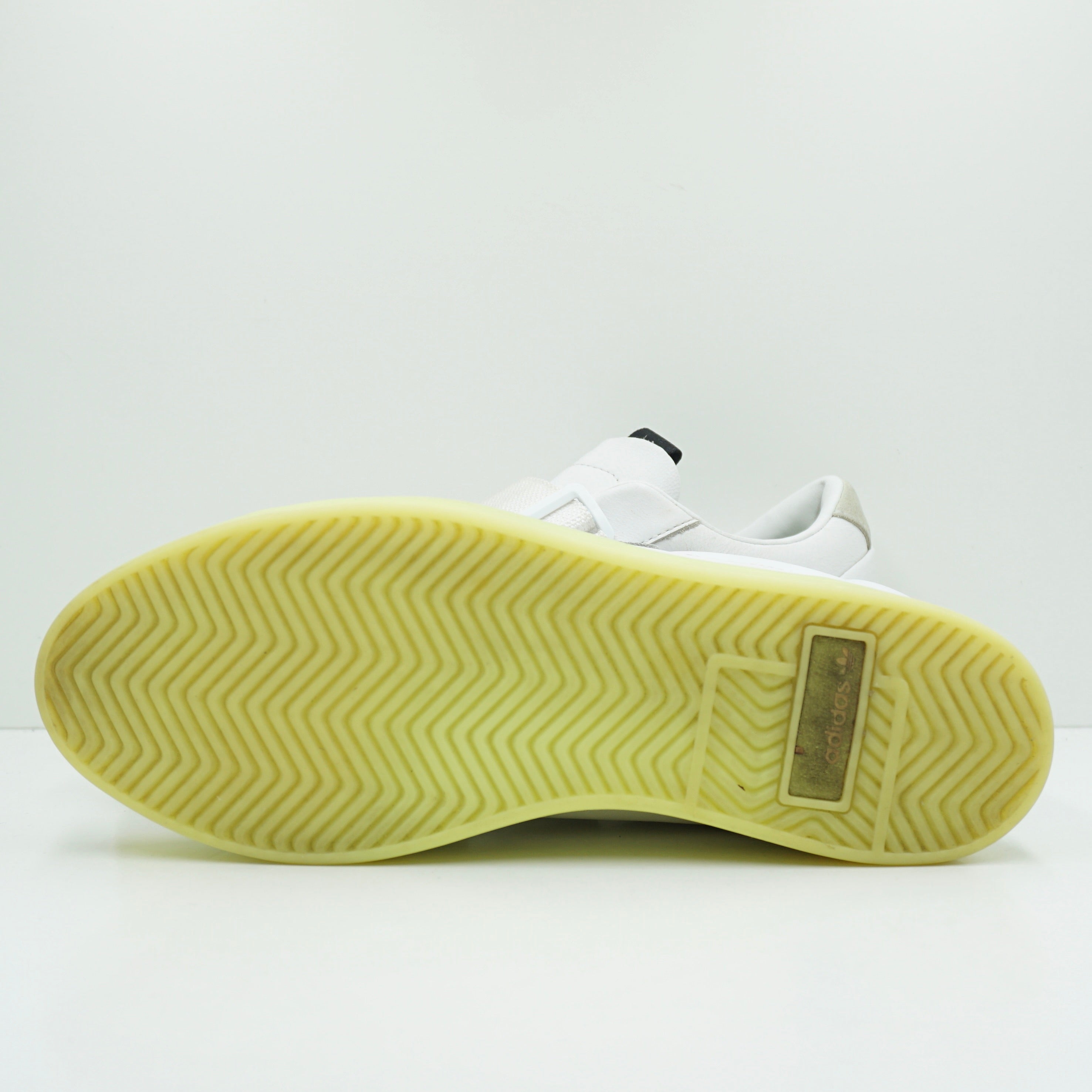 Adidas Sleek Straps White Yellow (W)