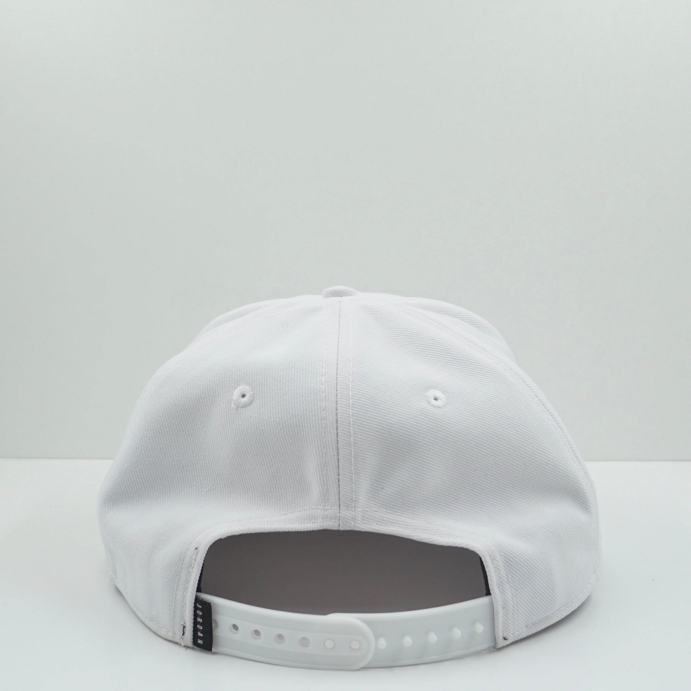 Jordan Pro Jumpman White Snapback Cap