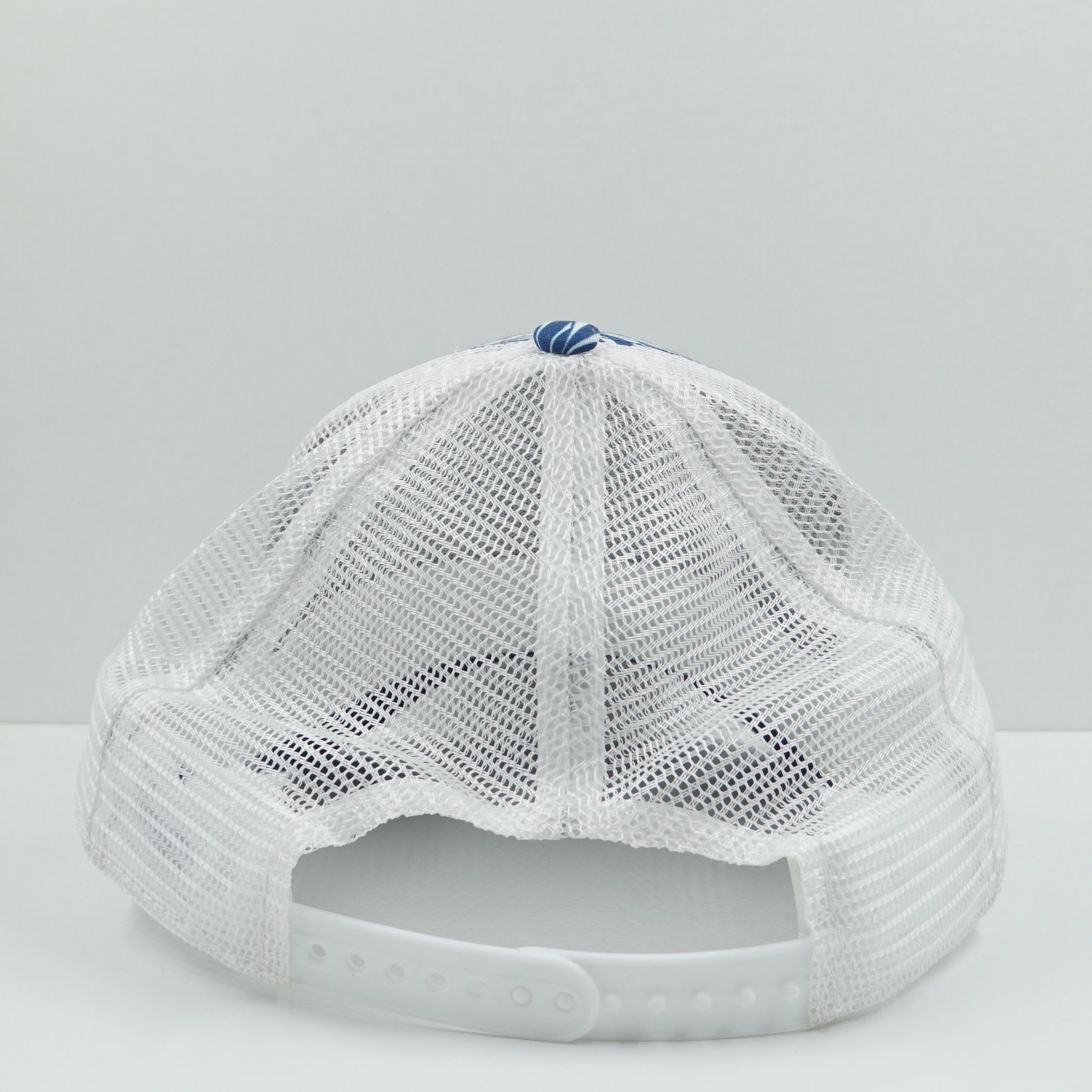 New Era Los Angeles Dodgers MLB Infill Pattern Blue White Trucker Snapback Cap