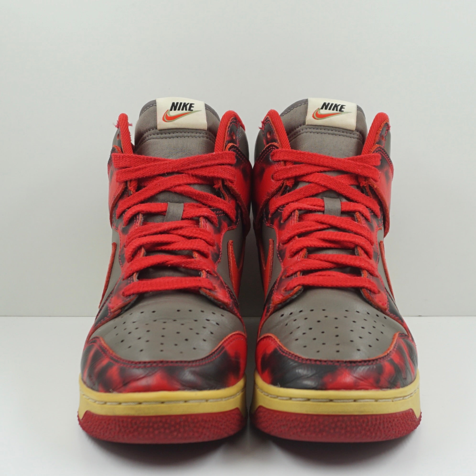 Nike Dunk High 1985 Red Acid Wash