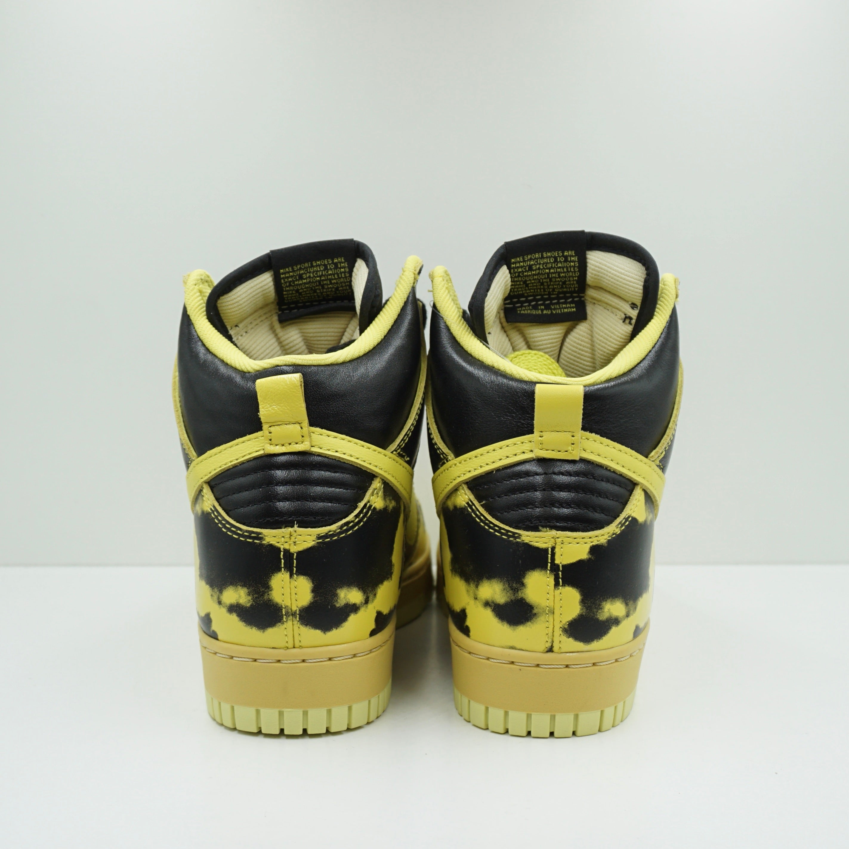 Nike Dunk High 1985 SP Yellow Acid Wash