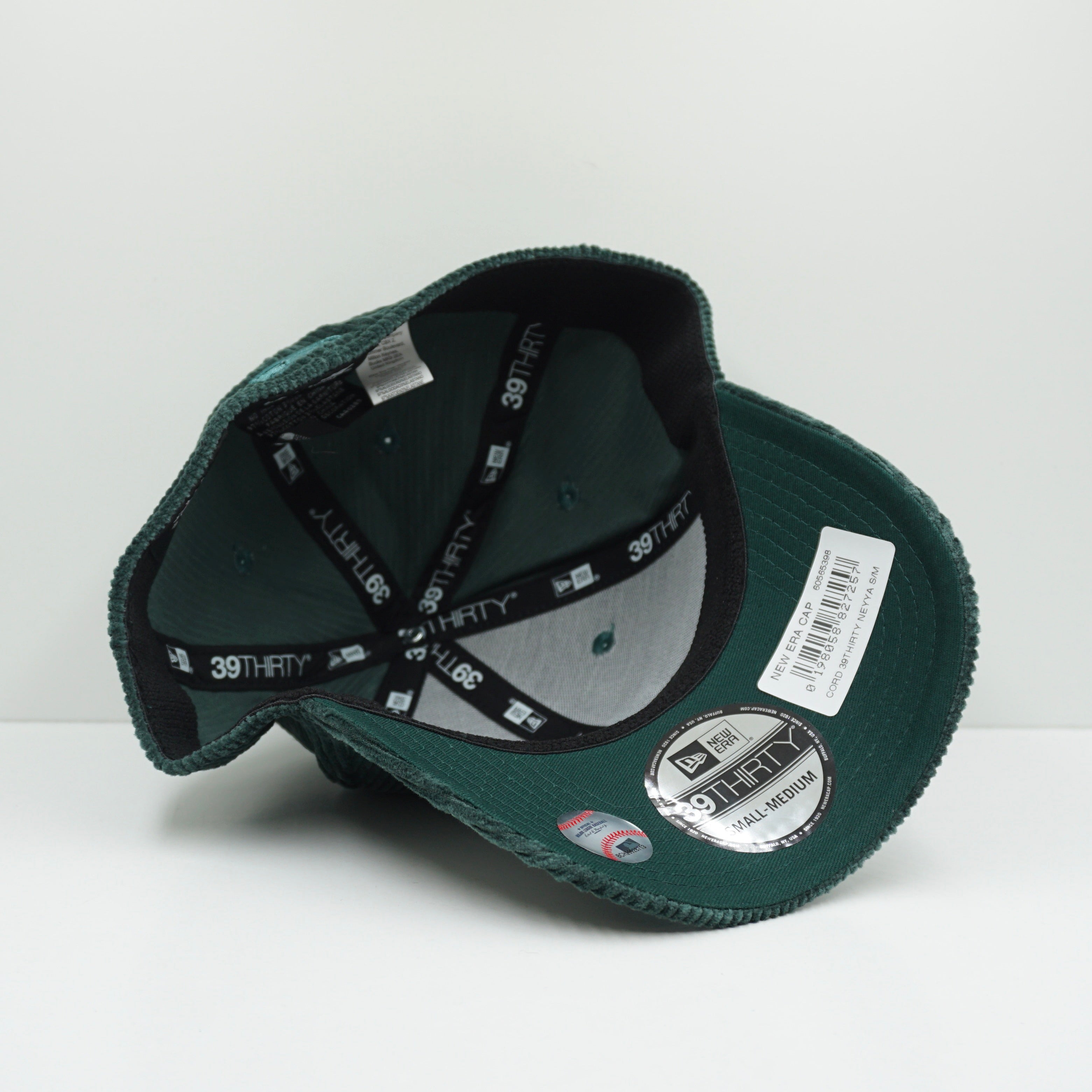 New Era New York Yankees Green Corduroy Fitted Cap