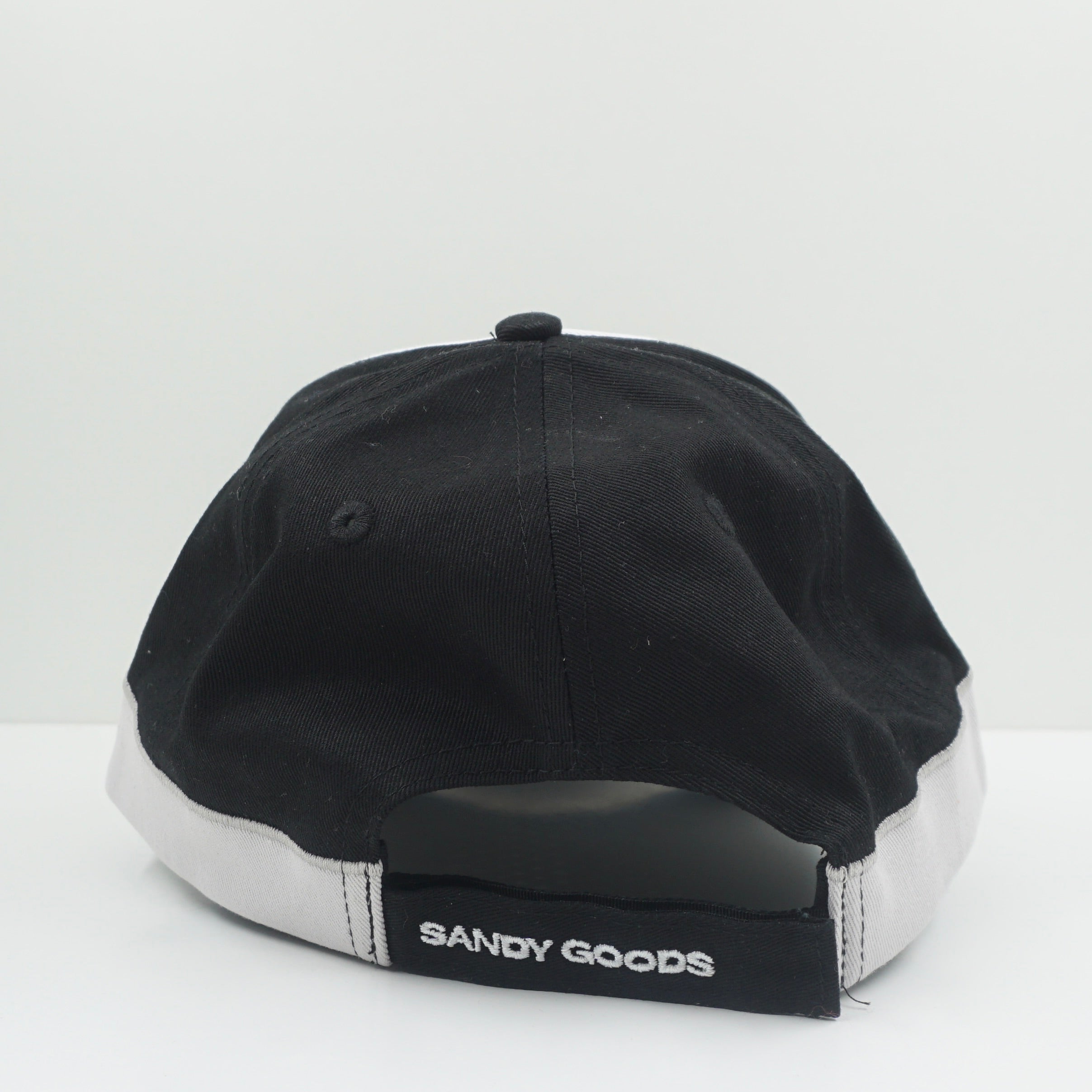 Sandy Goods Black Silver Adjustable Cap