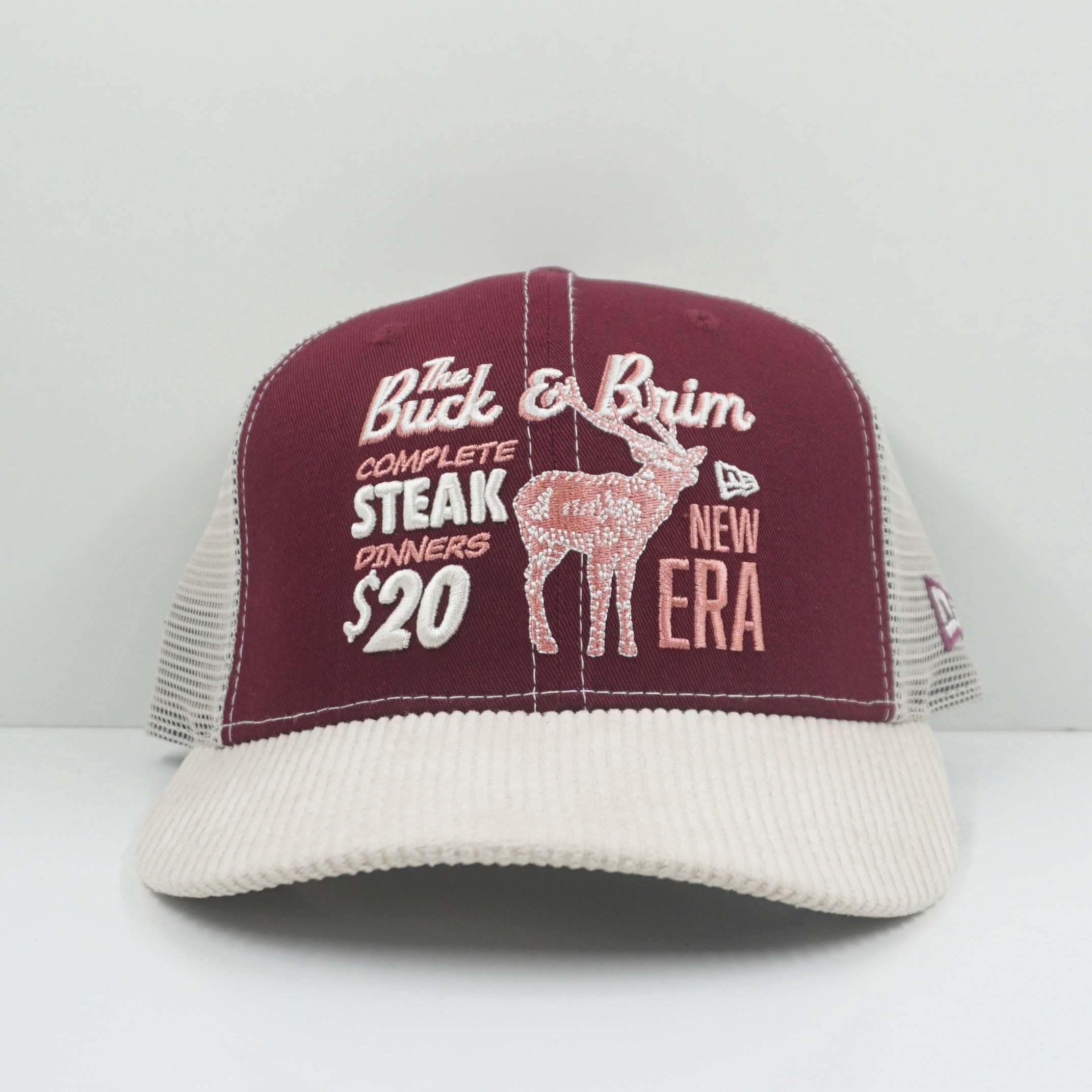 New Era The Buck & Bruin Bordeaux Manchester Adustable Cap