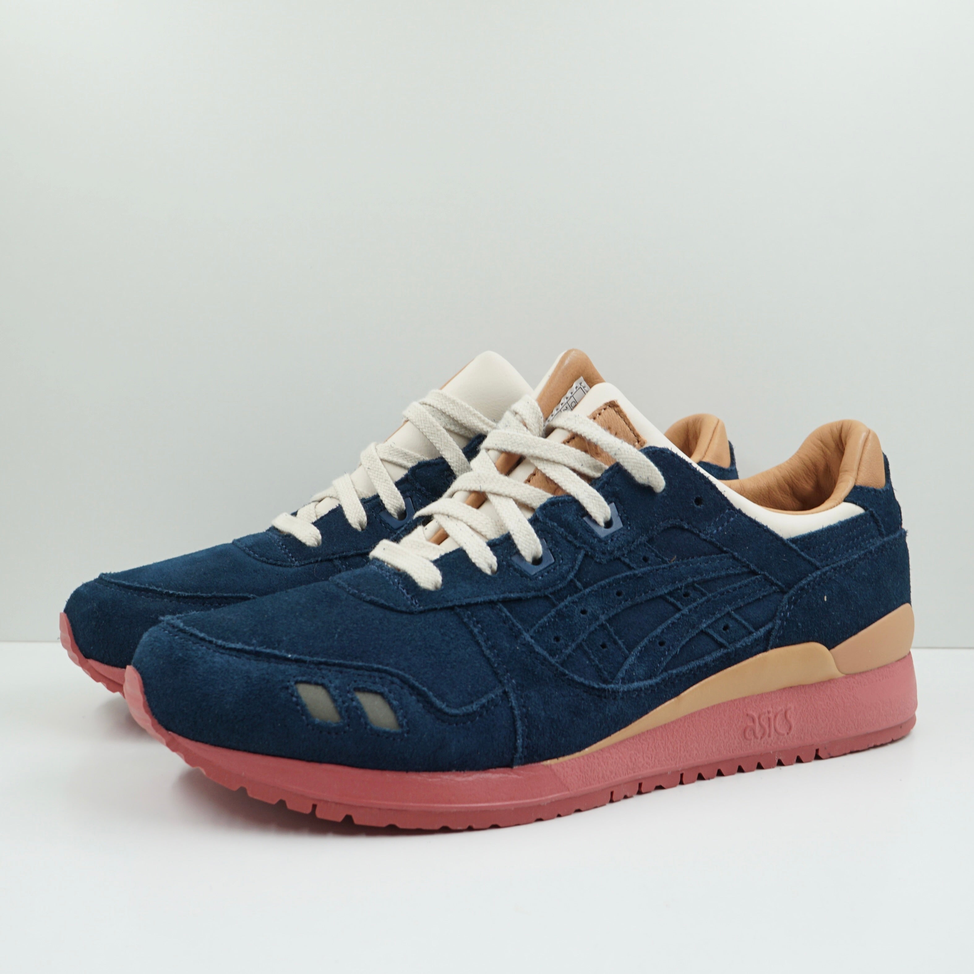 Asics Gel-Lyte III Packer Shoes x J. Crew Navy Buck