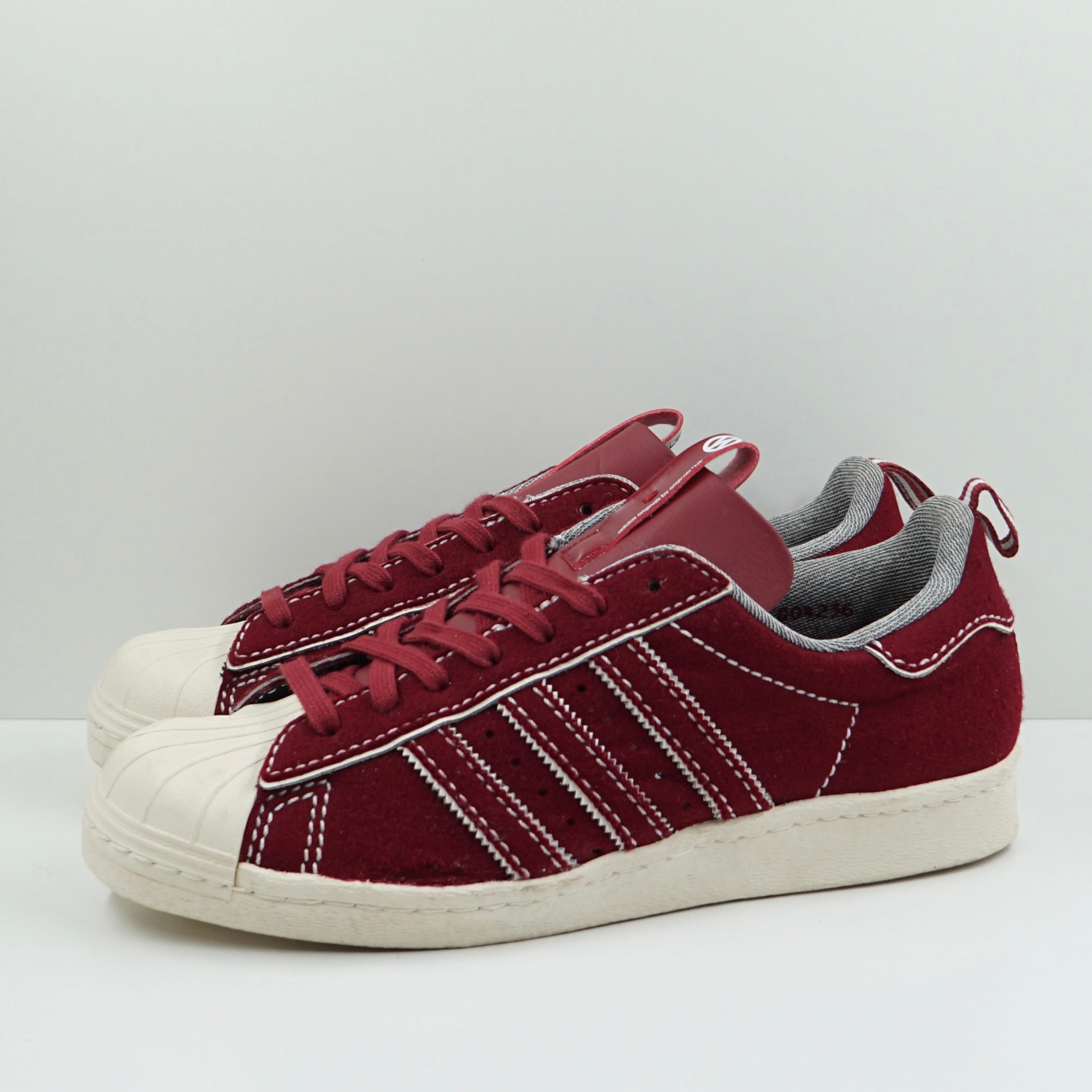 Sample Adidas X Whiz-Limited Superstar Burgundy