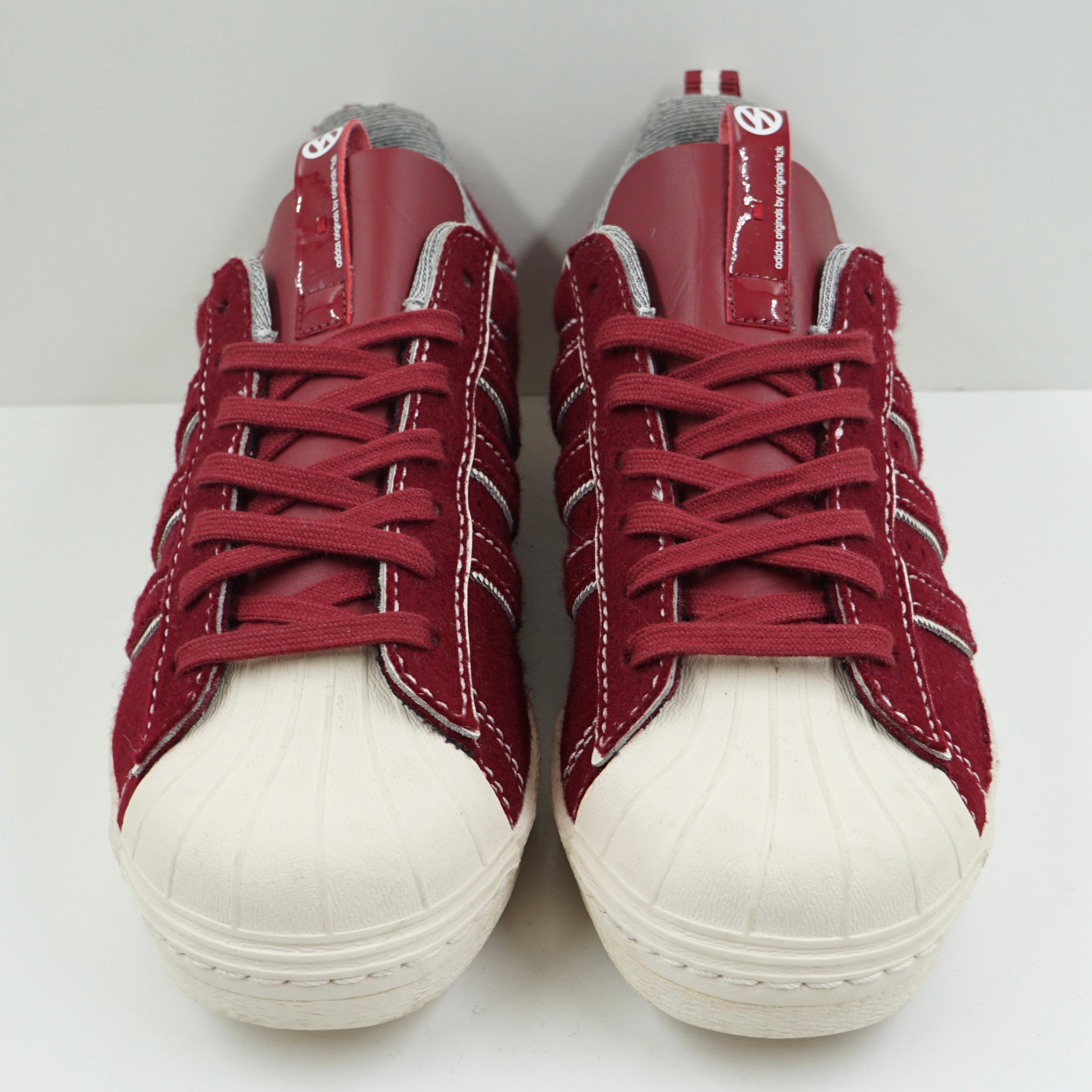 Sample Adidas X Whiz-Limited Superstar Burgundy