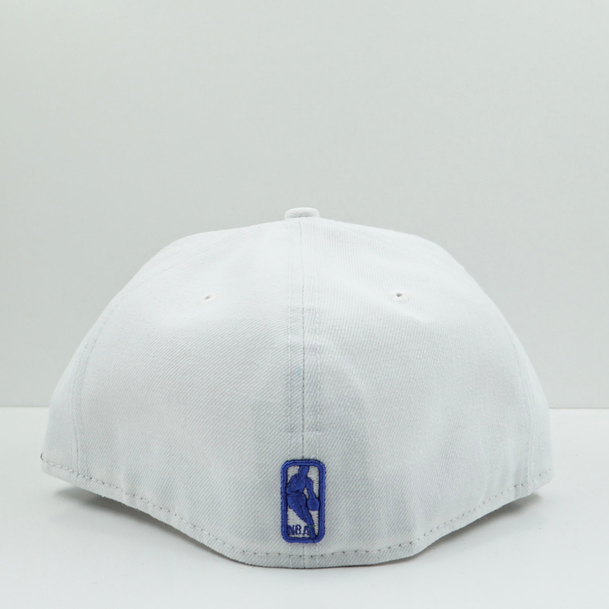 New Era Knicks White Blue Fitted Cap