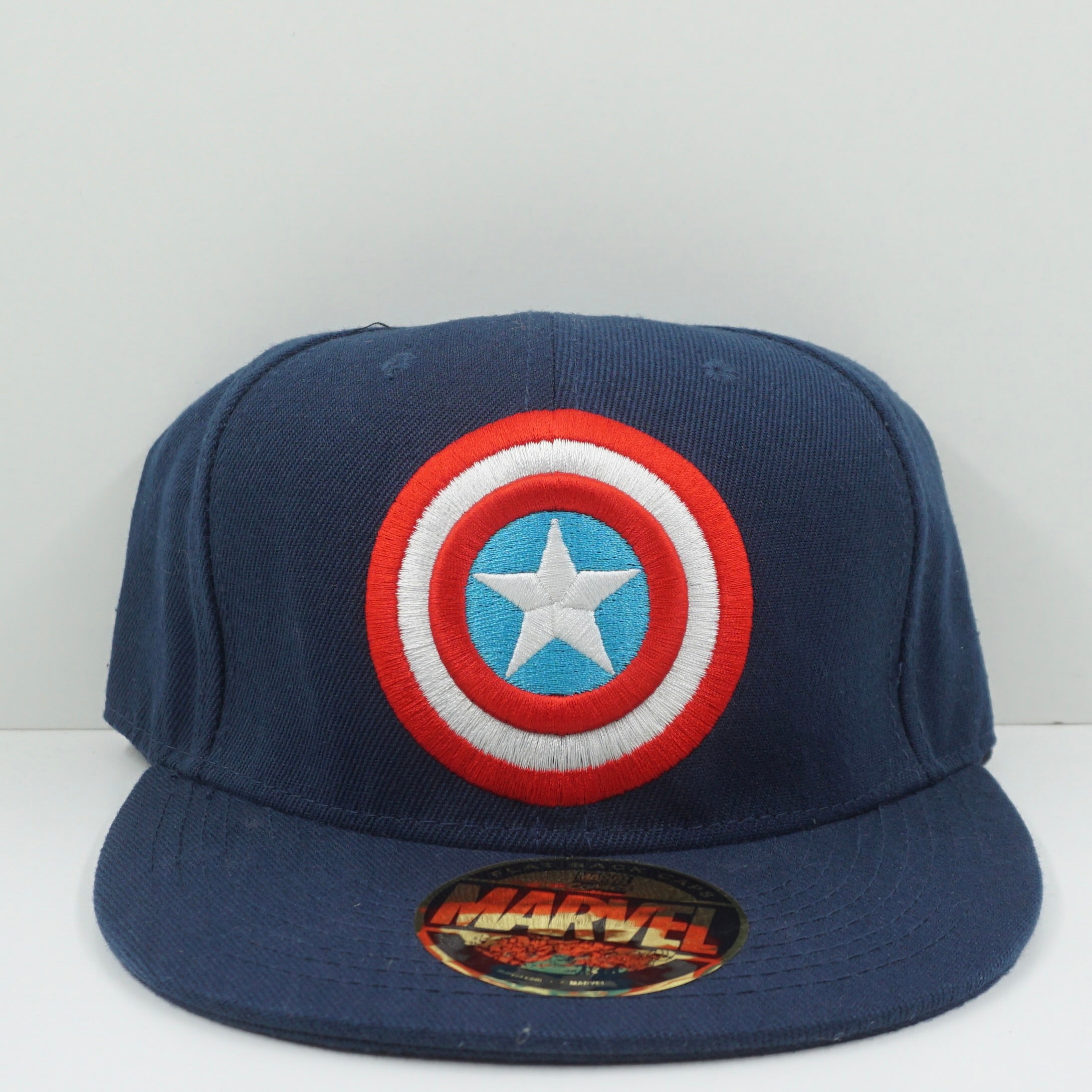 Marvel Comics Captain America Dark Blue Snapback Cap